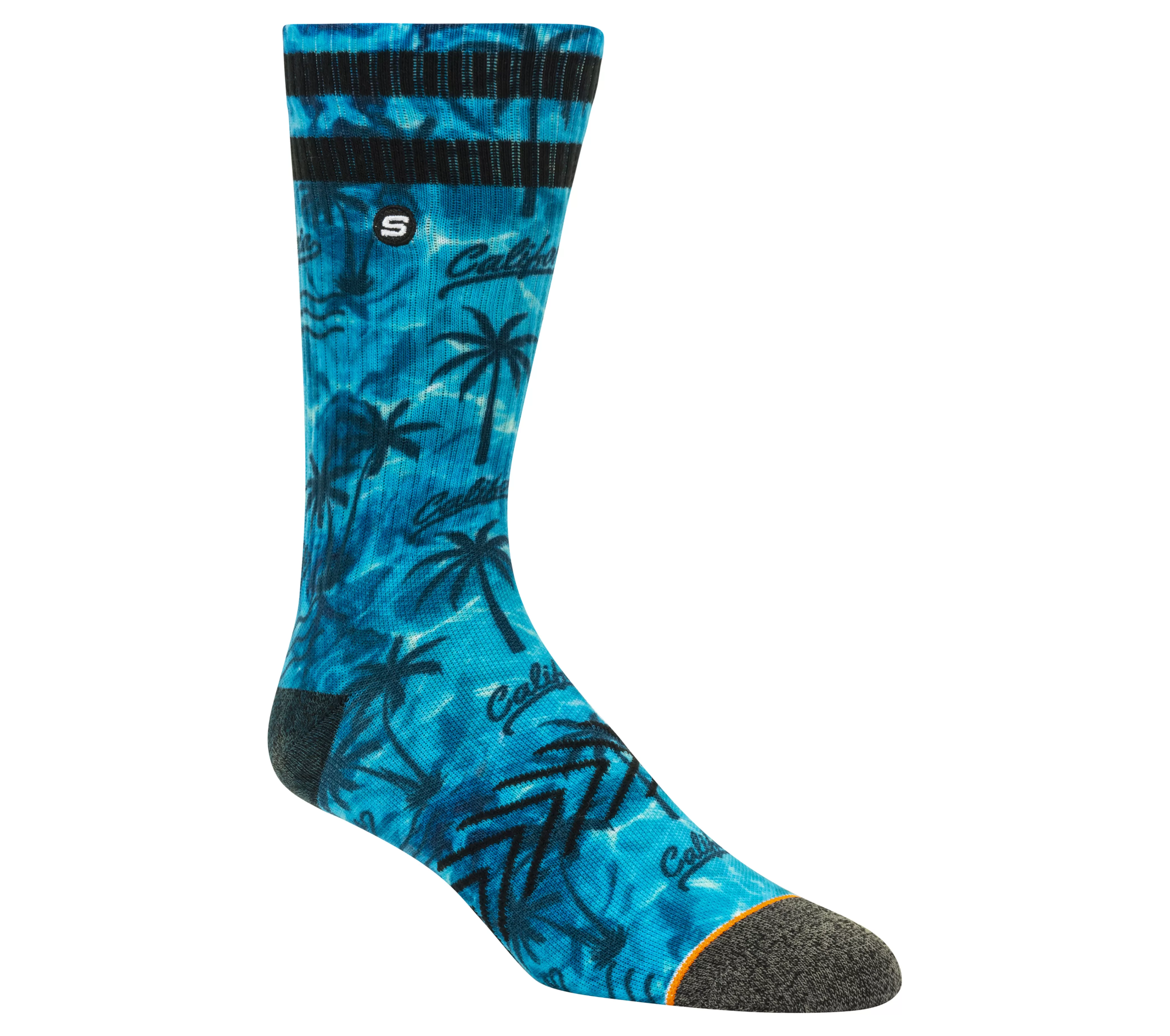 SKECHERS 1 Pack Palm Pool Socks | Hombre Calcetines | Accesorios