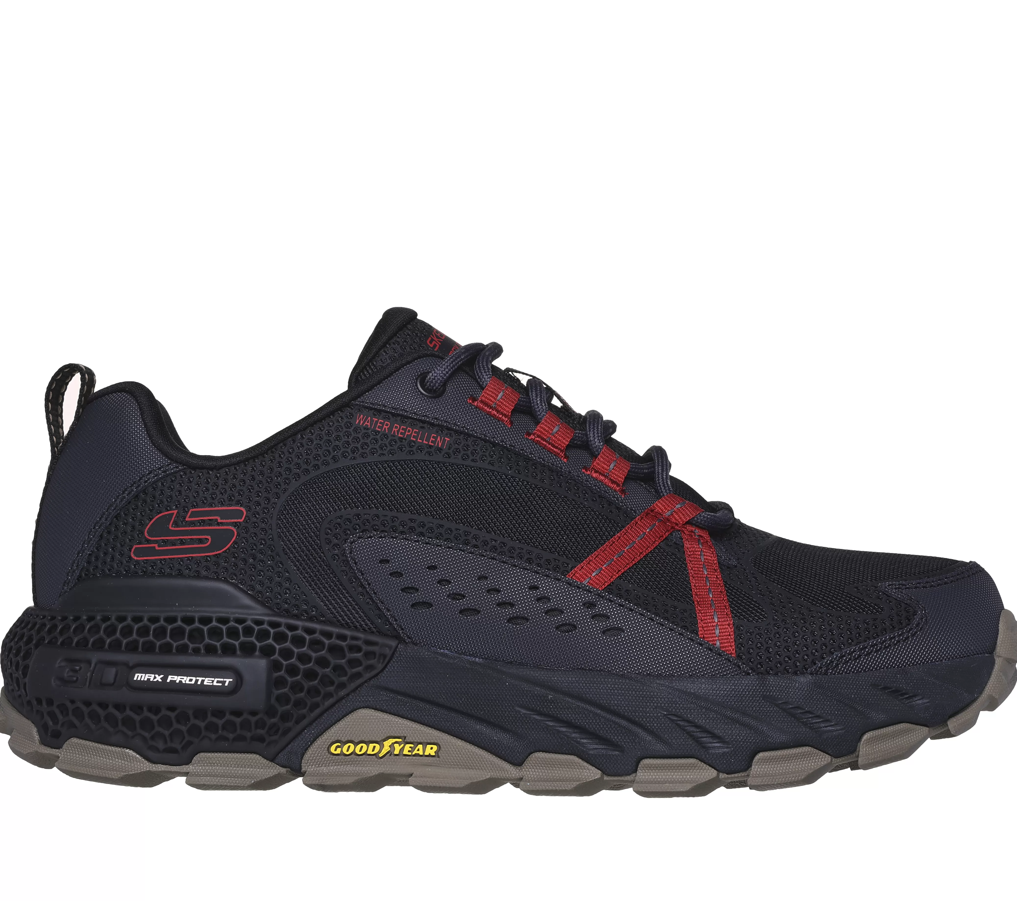 SKECHERS 3D Max Protect | Hombre Con Cordones | Zapatillas De Deporte