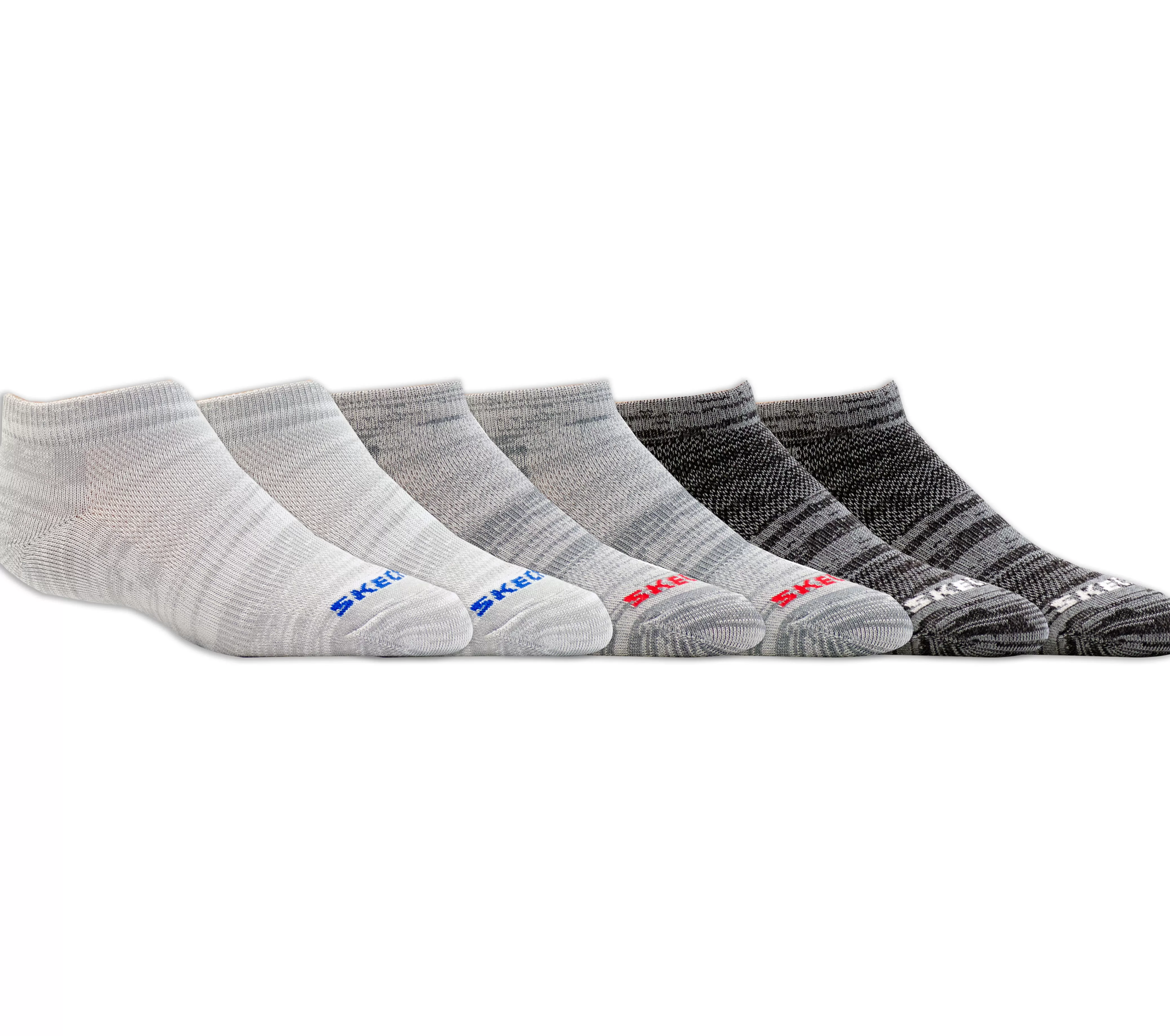 SKECHERS 6 Pack Low Cut Non Terry Socks | Niños Calcetines | Calcetines