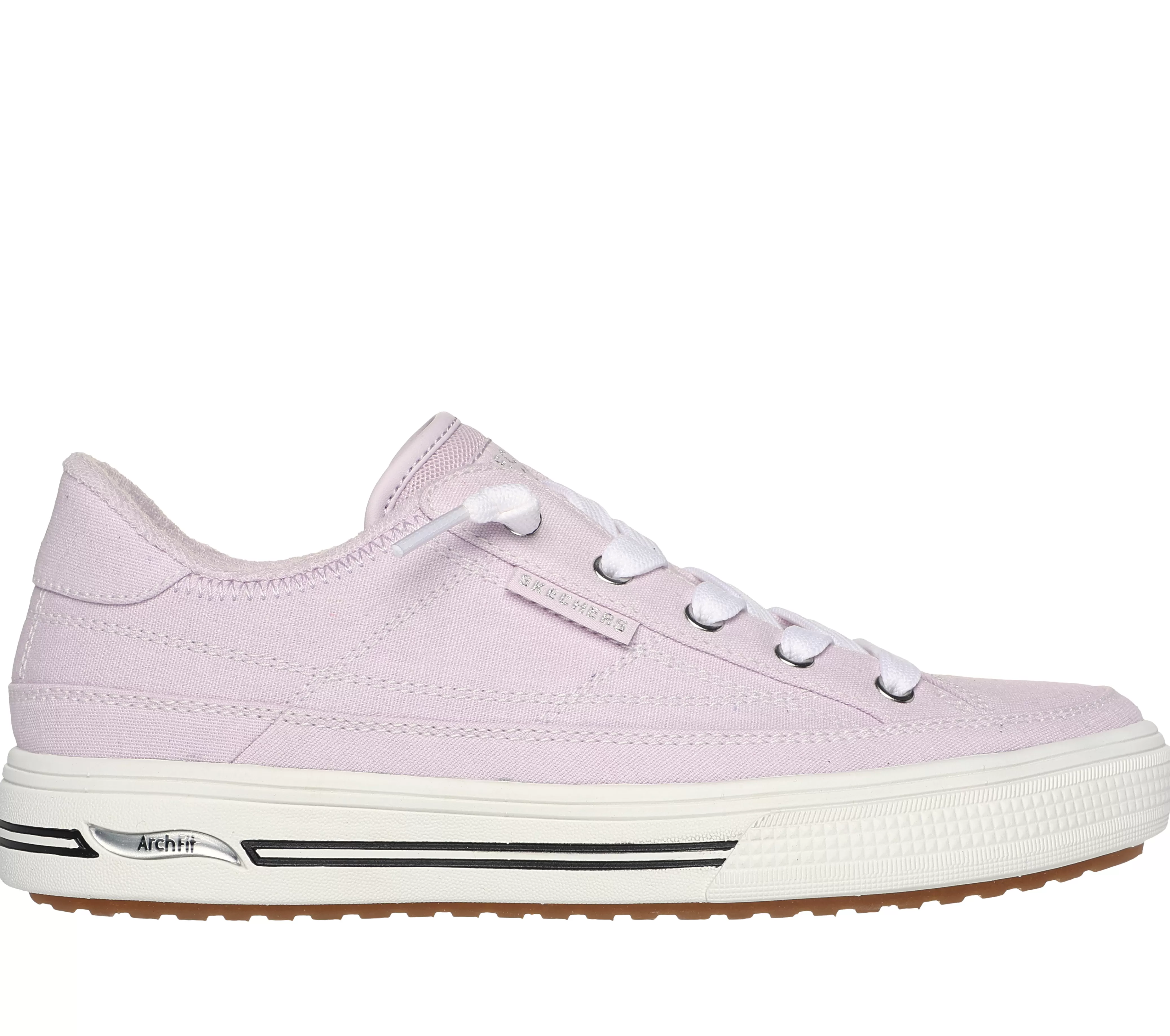 SKECHERS Arch Fit Arcade - Arcata | Mujer Canvas Shoes | Con Cordones