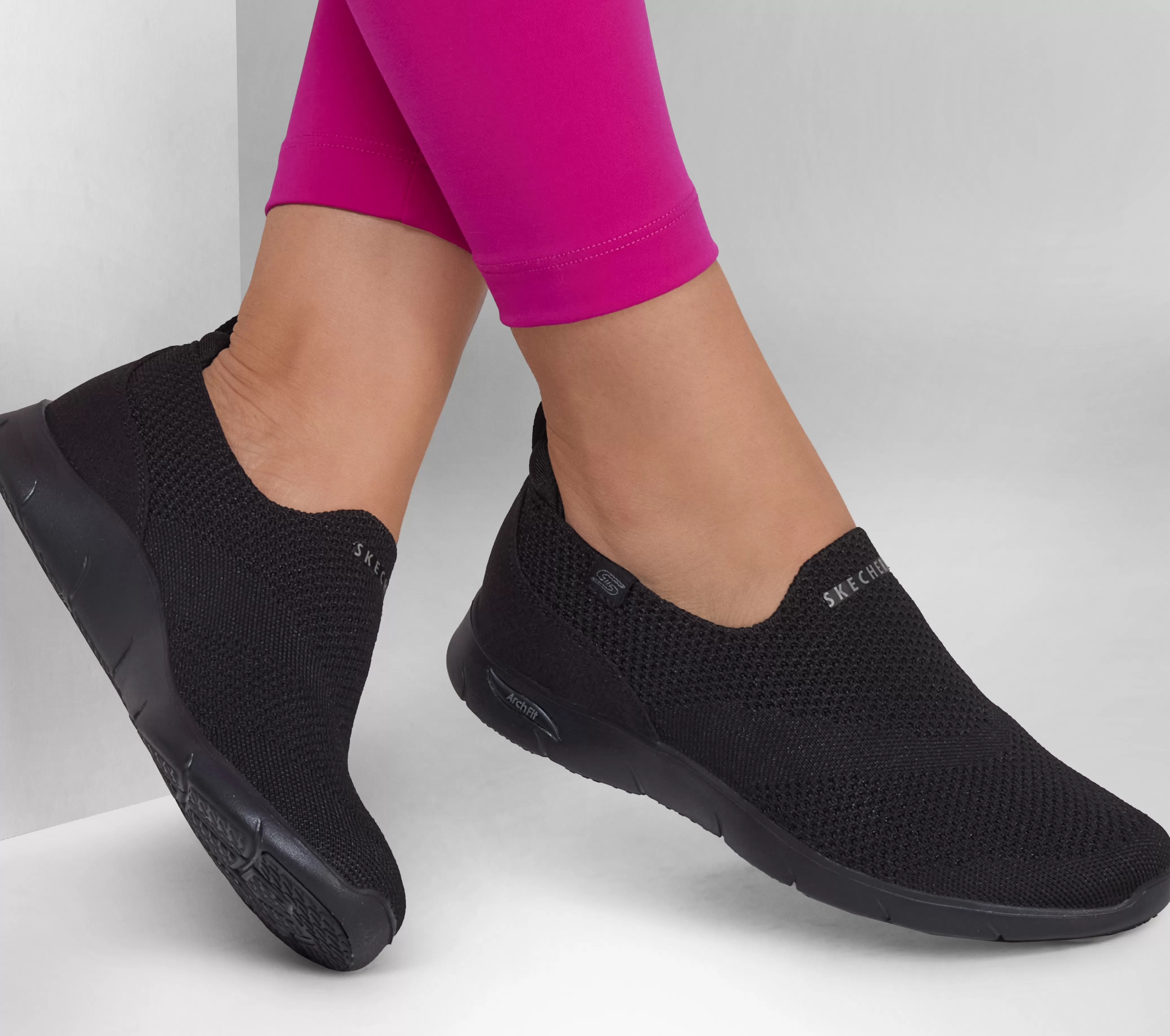 SKECHERS Arch Fit Refine - Iris | Mujer Sin Cordones | Zapatillas Casual