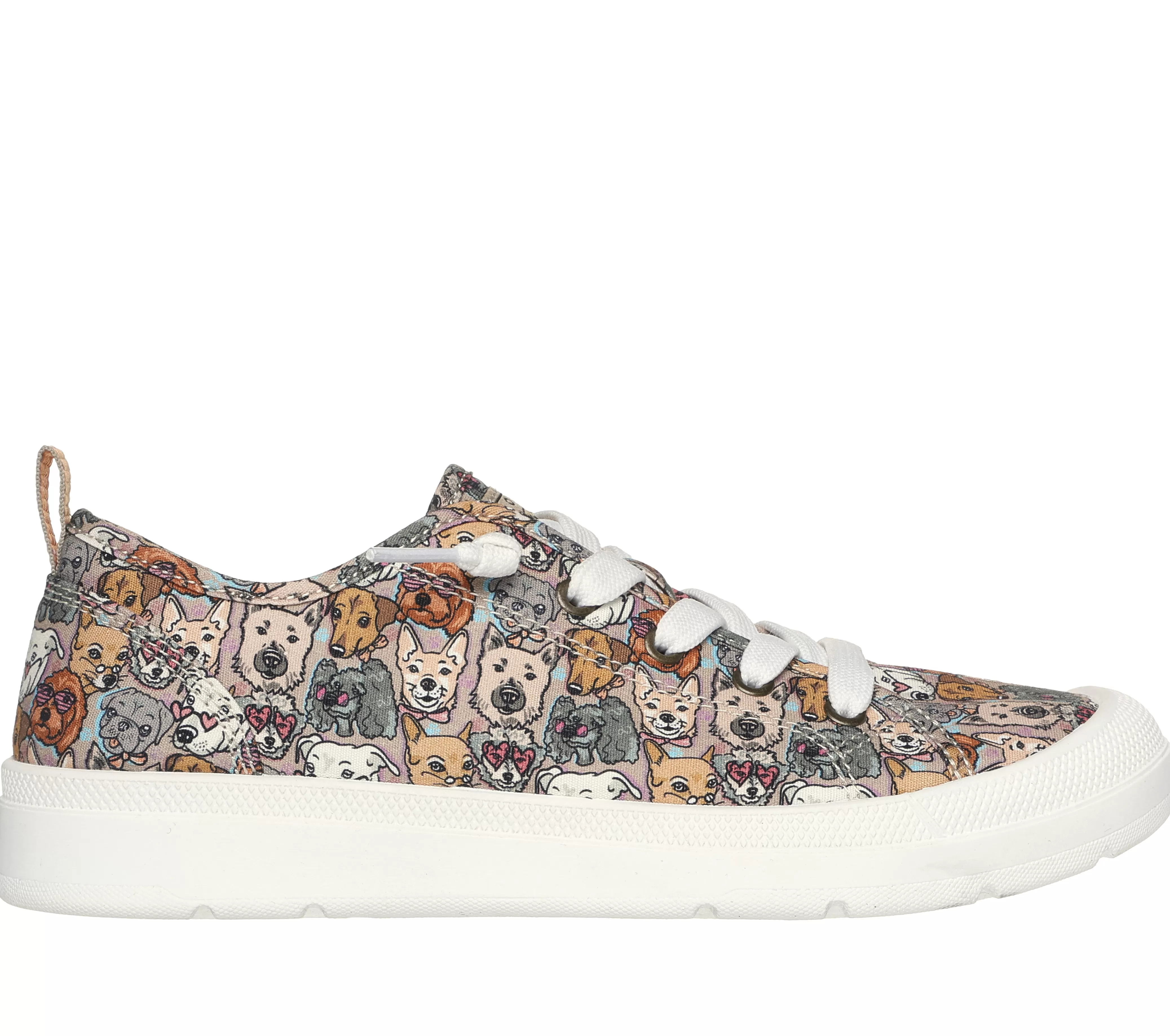 SKECHERS BOBS Beyond - Pup Parade | Mujer Canvas Shoes | Con Cordones