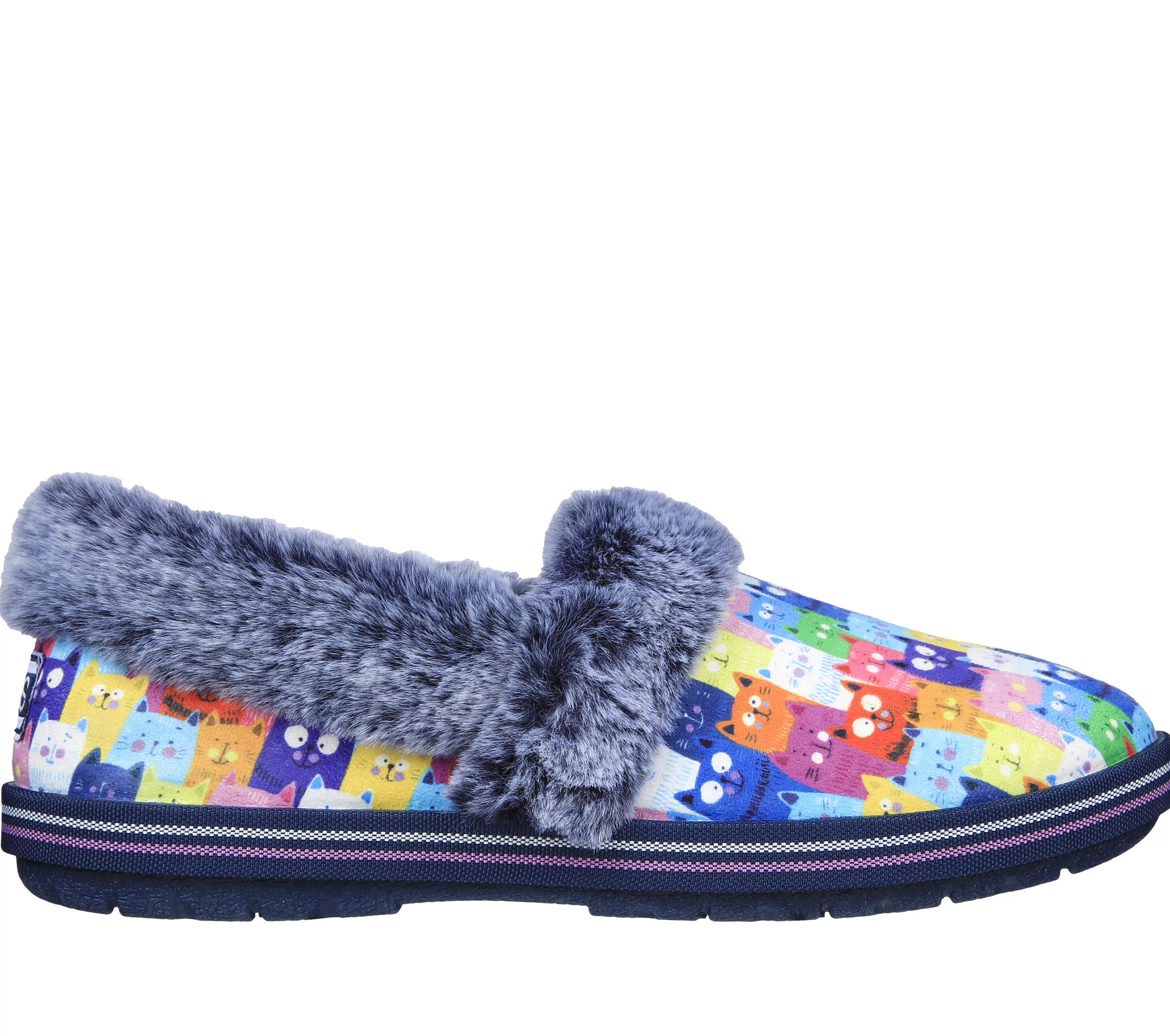 SKECHERS BOBS Too Cozy - Rockstar Pawty | Mujer Slippers