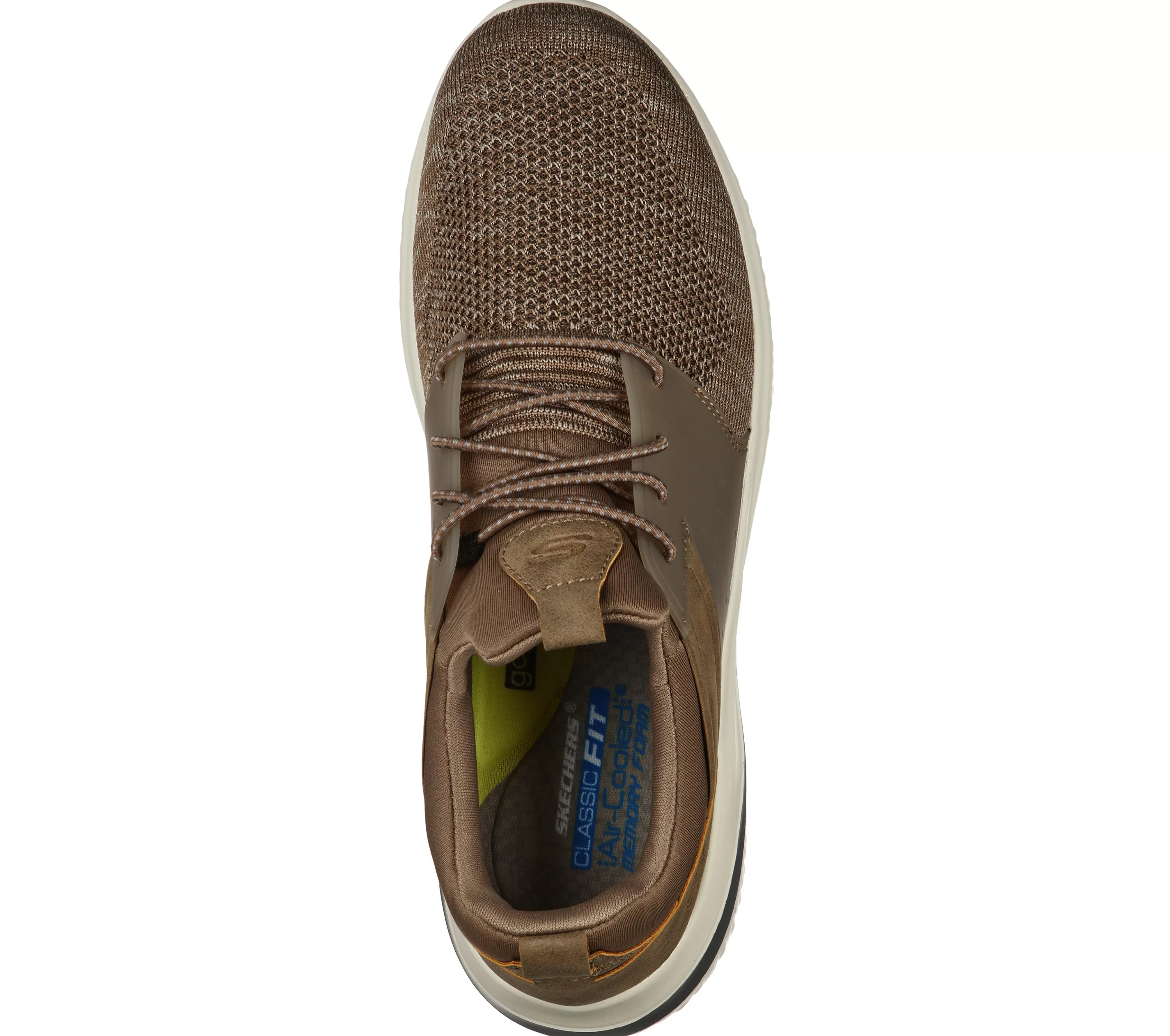 SKECHERS Delson 3.0 - Cicada | Hombre Sin Cordones | Zapatillas Casual