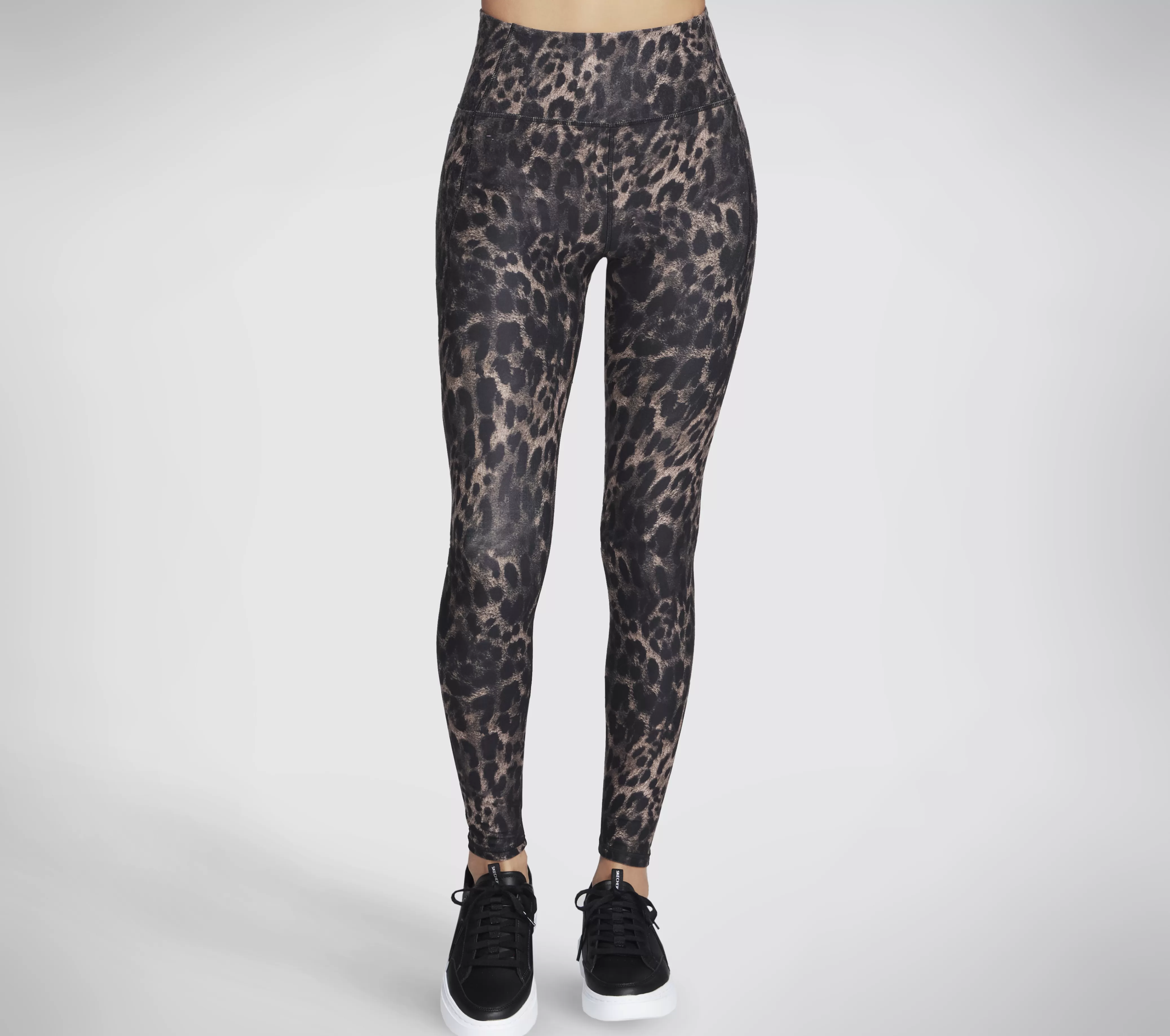 SKECHERS Diamond Brushed Cheetah High Waisted Legging | Mujer Partes De Abajo | Partes De Abajo