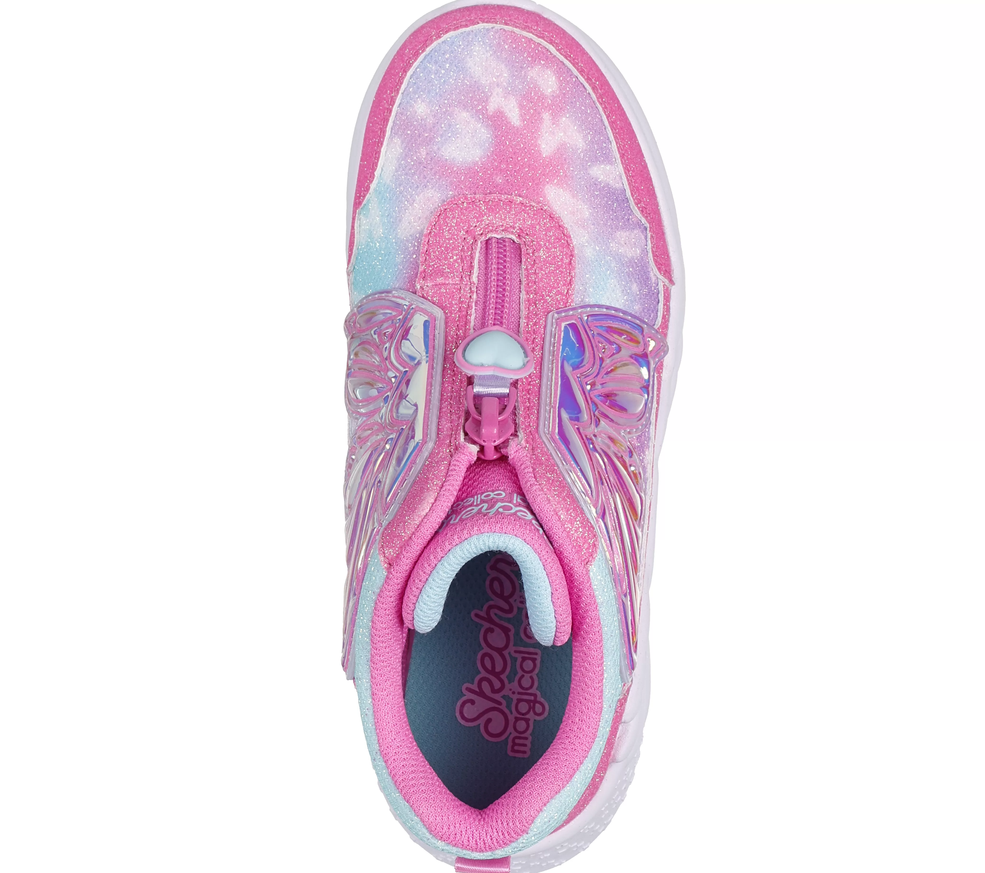 SKECHERS Dream Racer - Butterfly Express | Niños Sin Cordones | Con Luces