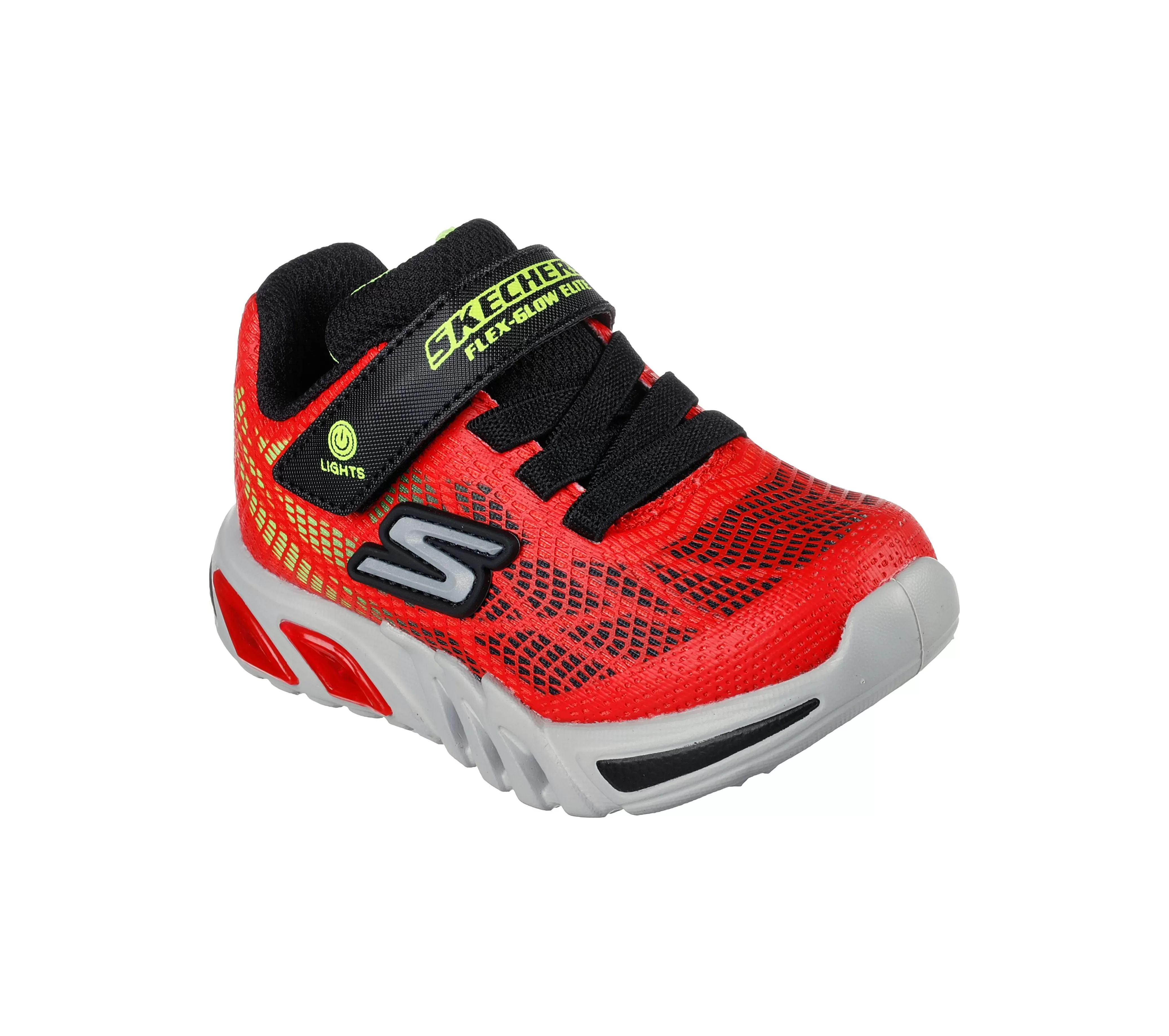 SKECHERS Flex-Glow Elite - Vorlo | Niños Sin Cordones | Con Luces