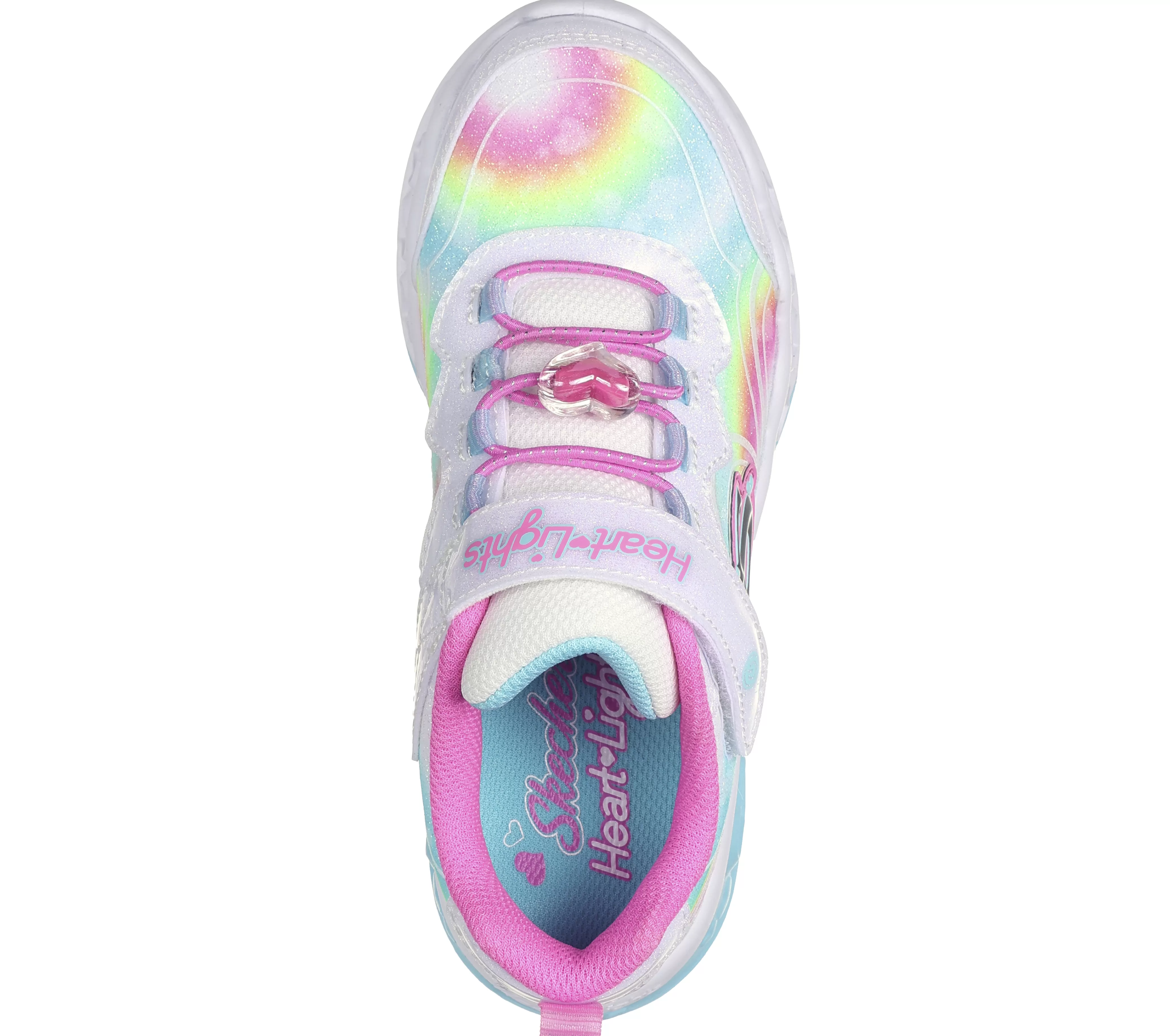 SKECHERS Flutter Heart Lights - Groovy Swirl | Niños Con Luces | Zapatillas