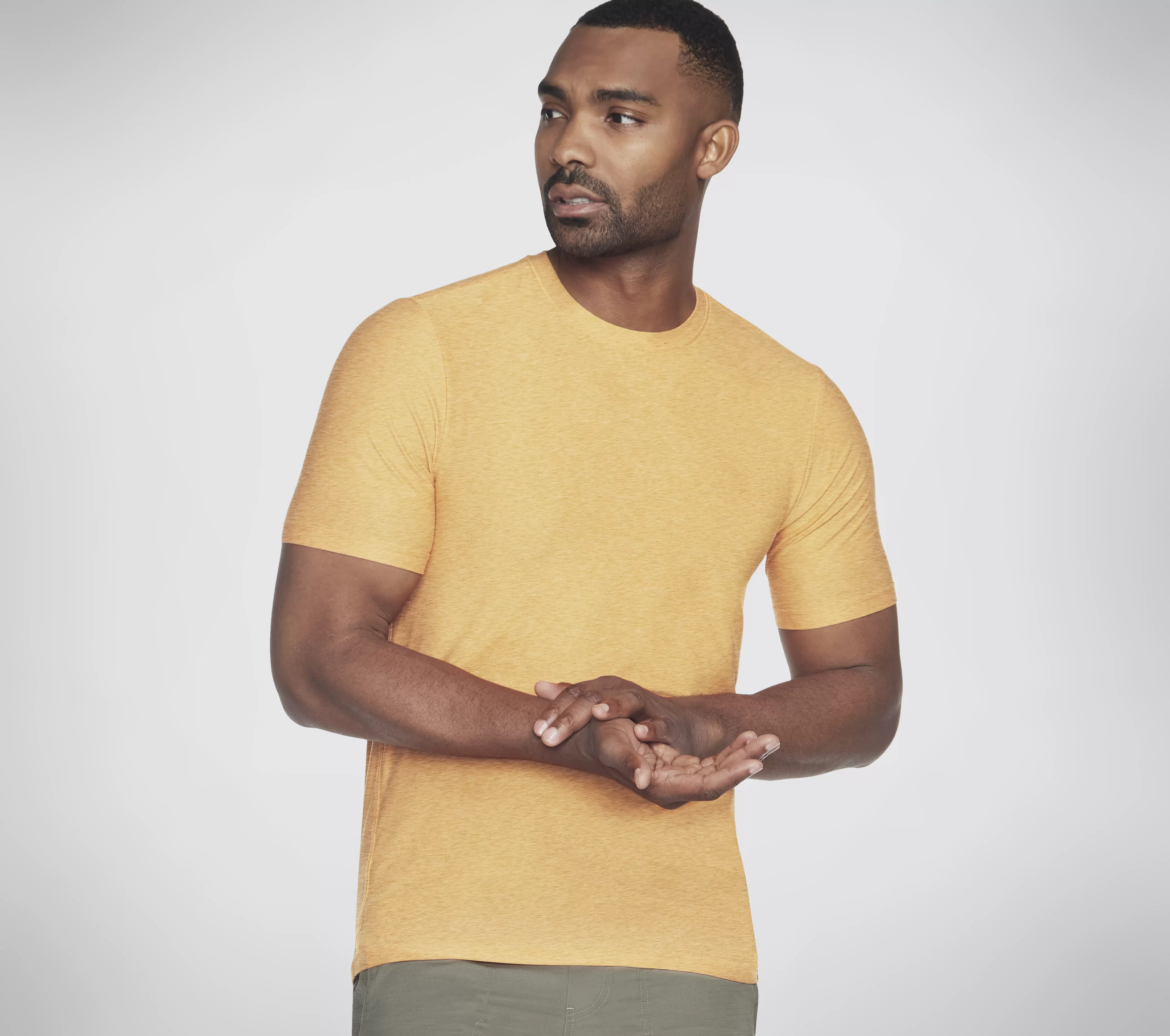 SKECHERS GO DRI All Day Tee | Hombre Partes De Arriba | Partes De Arriba