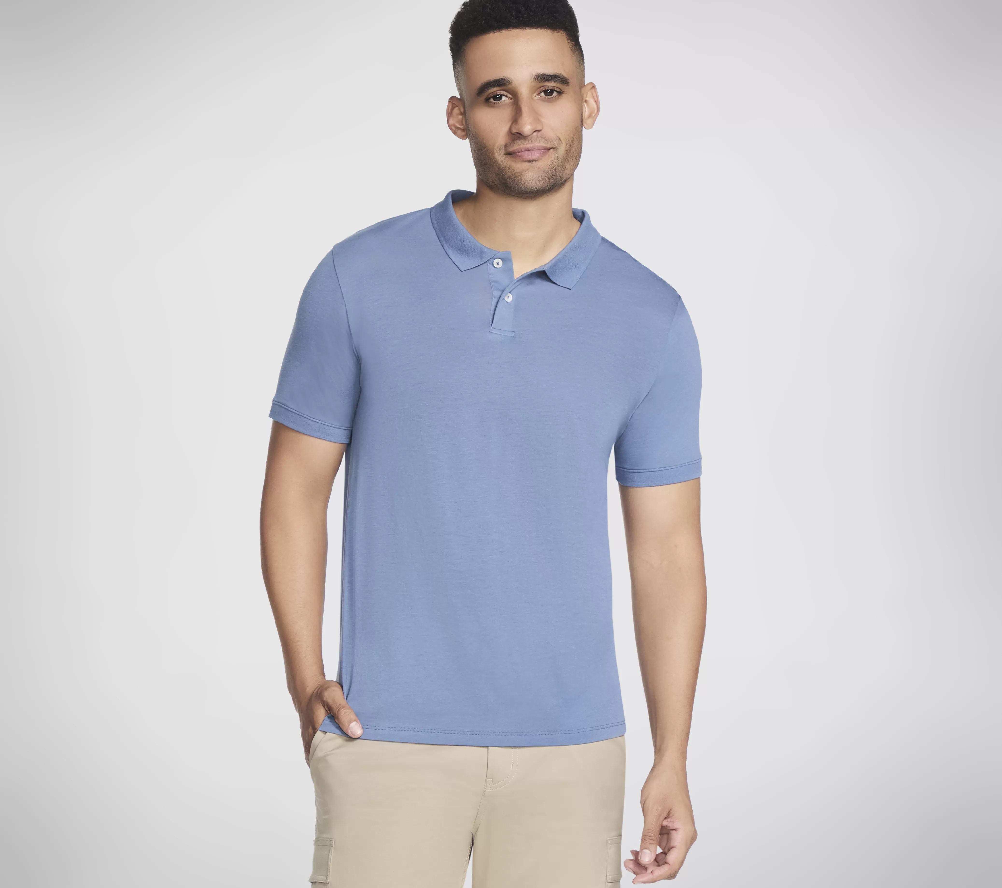 SKECHERS GO DRI Pima Signature Polo | Hombre Partes De Arriba | Partes De Arriba