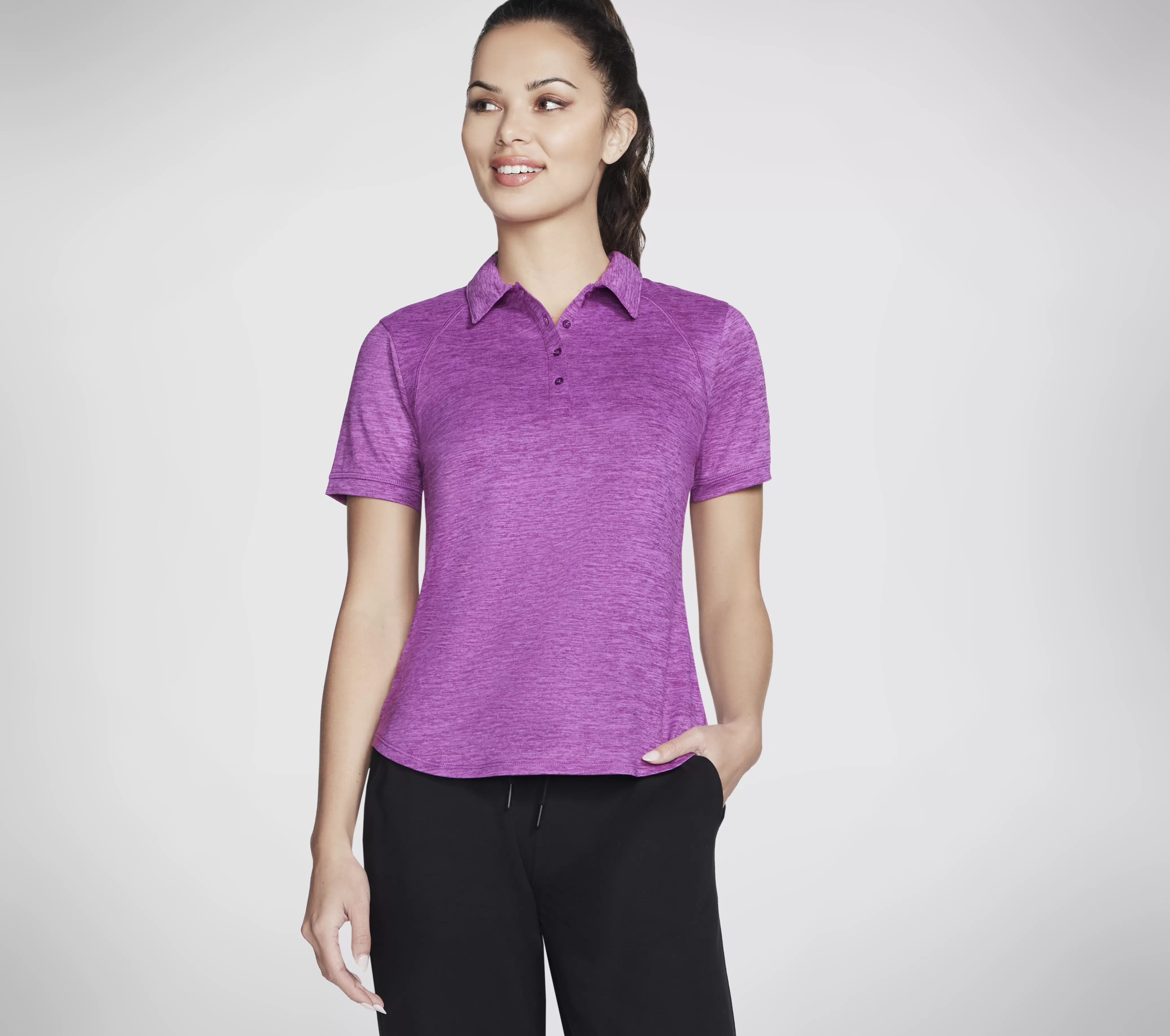 SKECHERS GO DRI SWIFT Club Polo | Mujer Tops Y Partes De Arriba | Tops Y Partes De Arriba