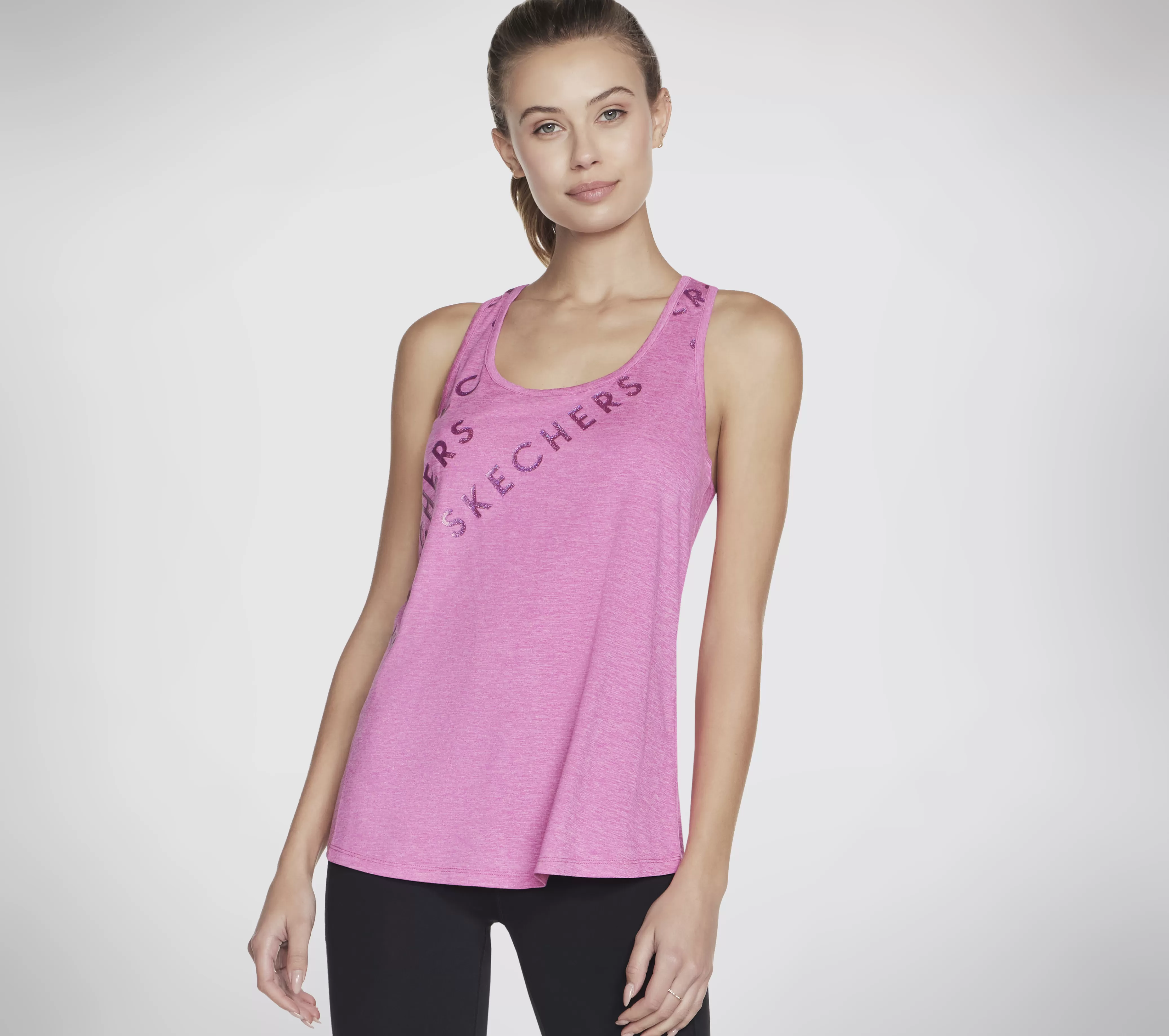 SKECHERS GO DRI SWIFT Racerback Tank | Mujer Tops Y Partes De Arriba | Tops Y Partes De Arriba