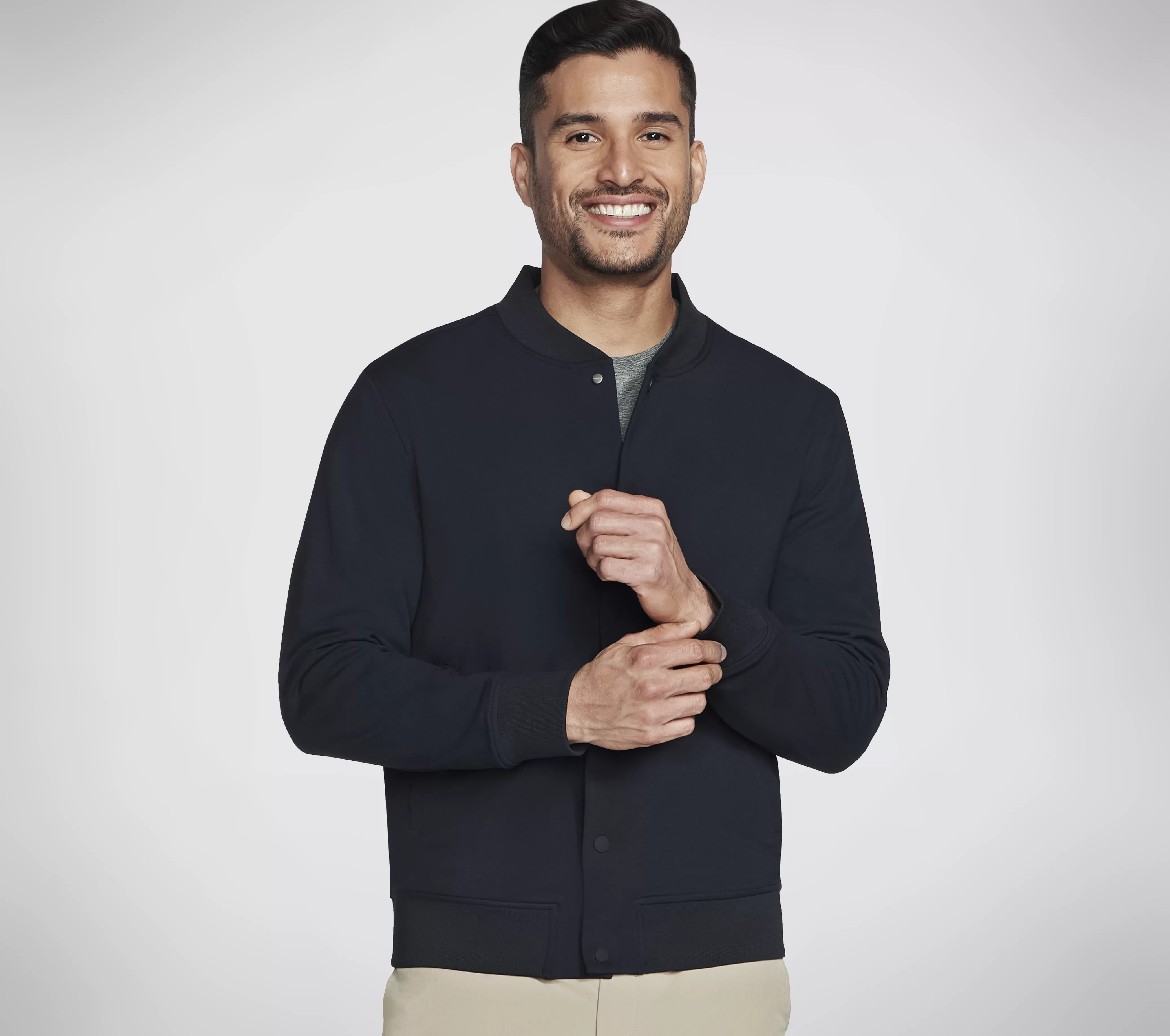 SKECHERS GO FLEX Bomber Jacket | Hombre Partes De Arriba | Partes De Arriba