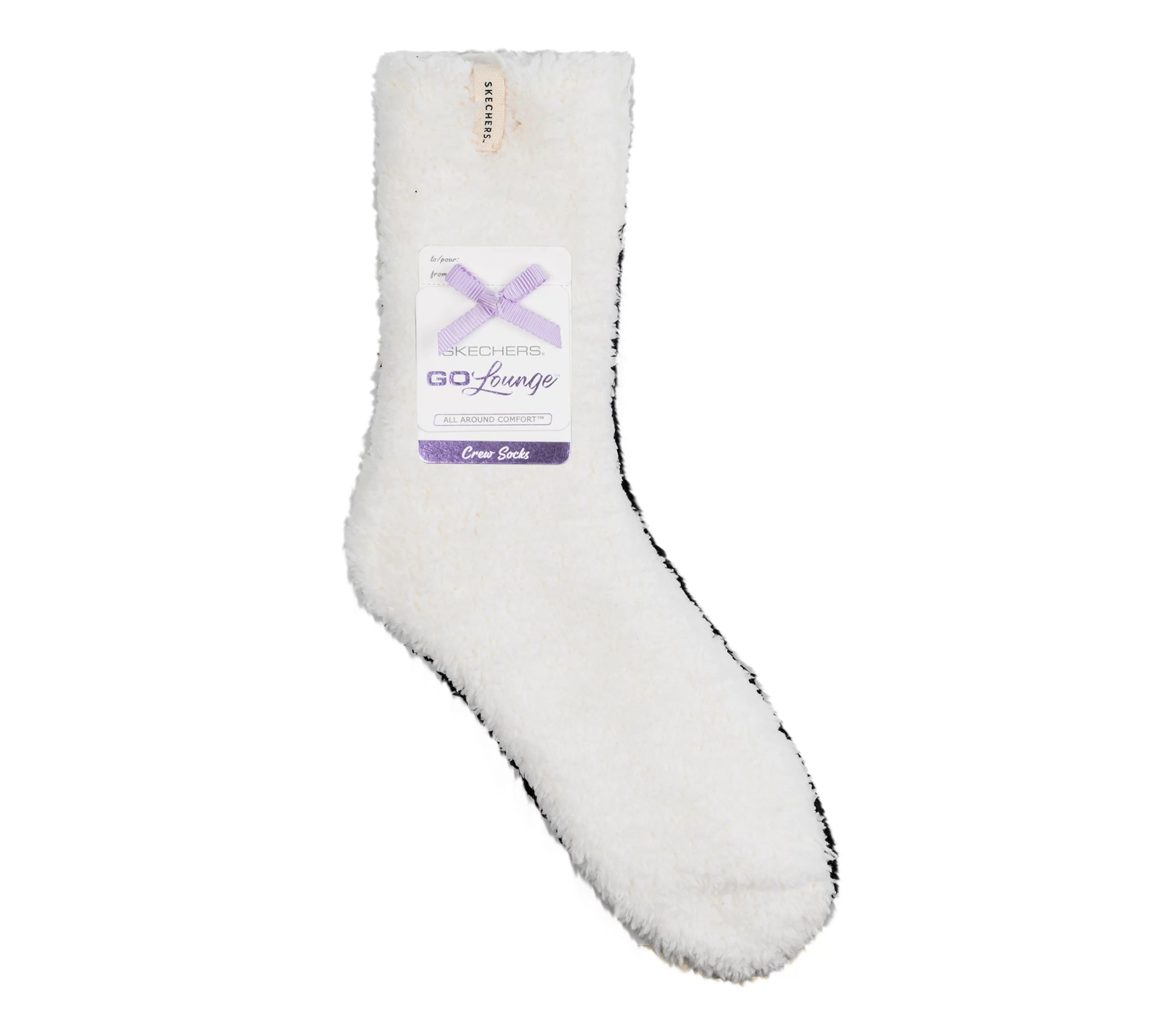 SKECHERS GO LOUNGE Furry Crew Socks - 2 Pack | Mujer Accesorios