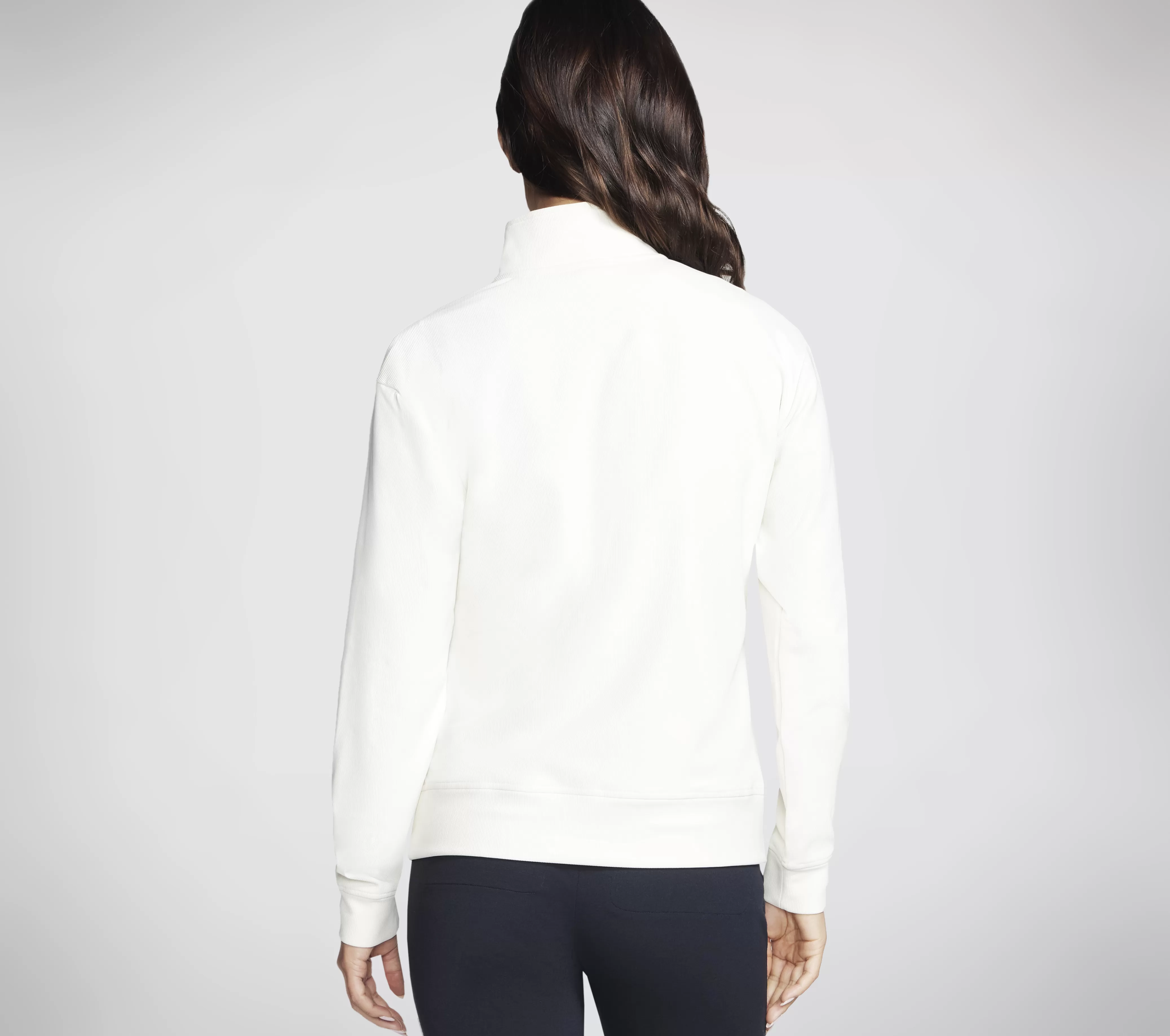 SKECHERS GO LUXE Rib 1/4 Zip | Mujer Tops Y Partes De Arriba | Tops Y Partes De Arriba