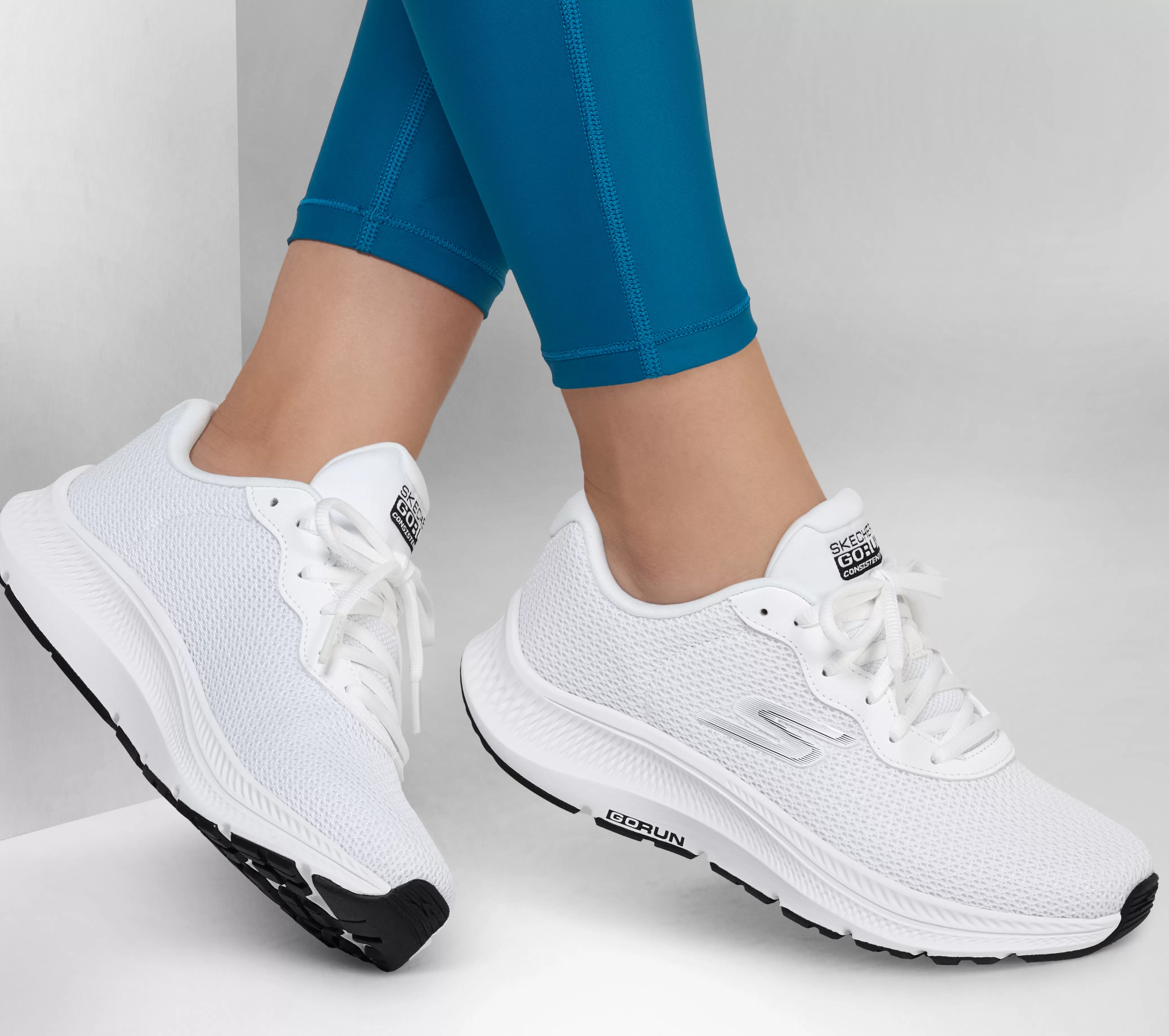 SKECHERS GO RUN Consistent 2.0 - Engaged | Mujer Con Cordones | Zapatillas De Deporte