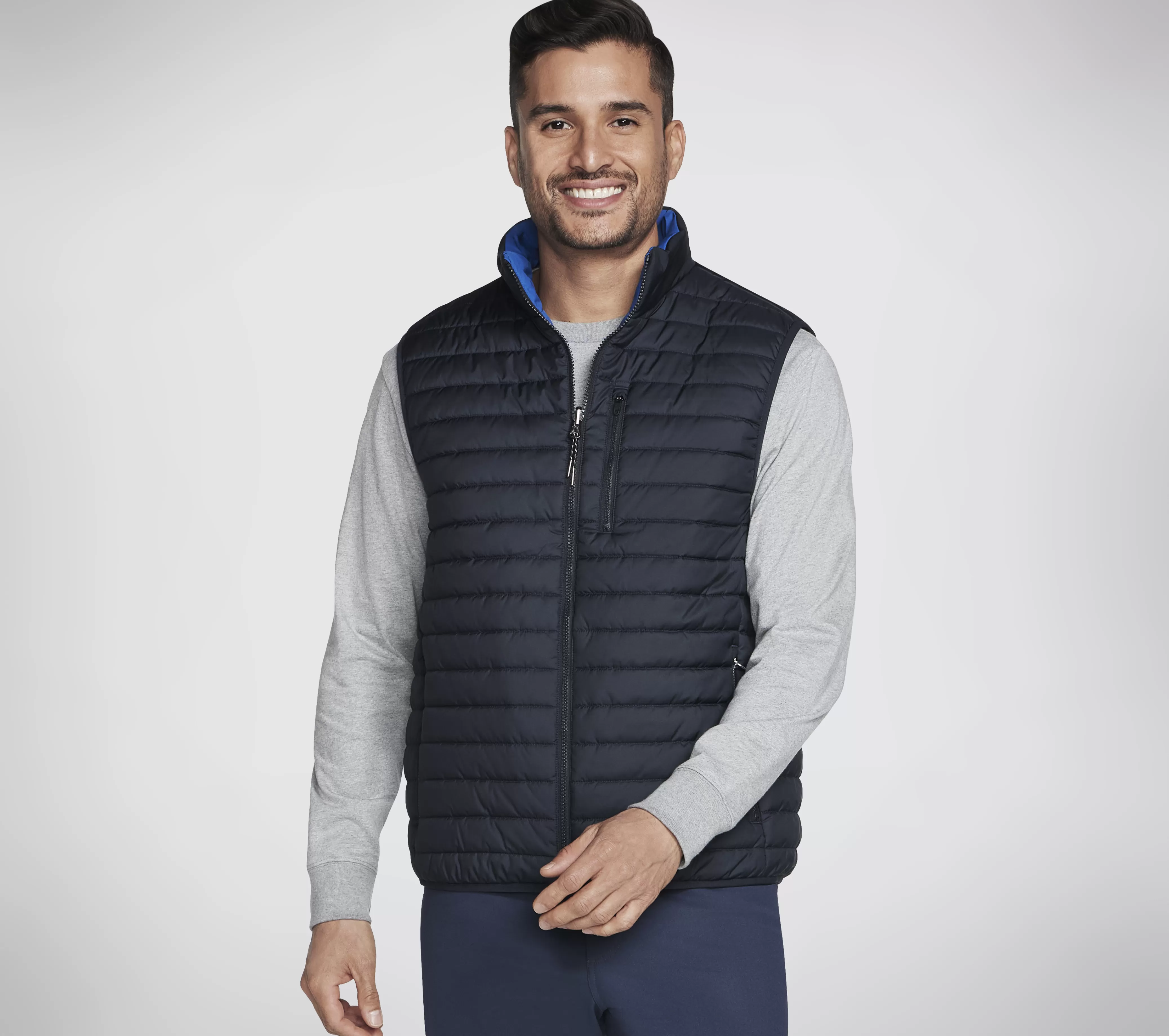 SKECHERS GO SHIELD Altitude Reversible Vest | Hombre Partes De Arriba | Partes De Arriba