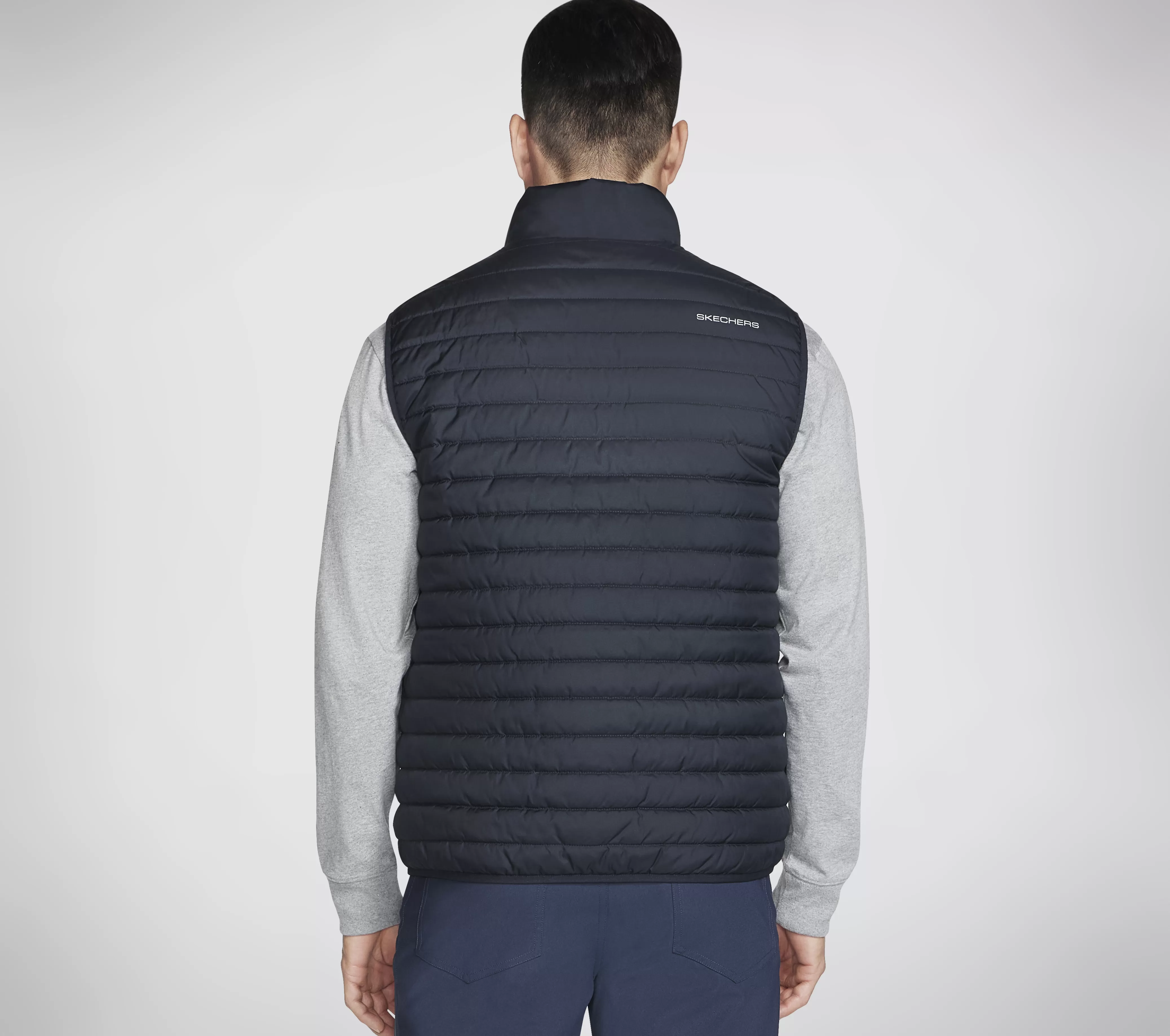 SKECHERS GO SHIELD Altitude Reversible Vest | Hombre Partes De Arriba | Partes De Arriba