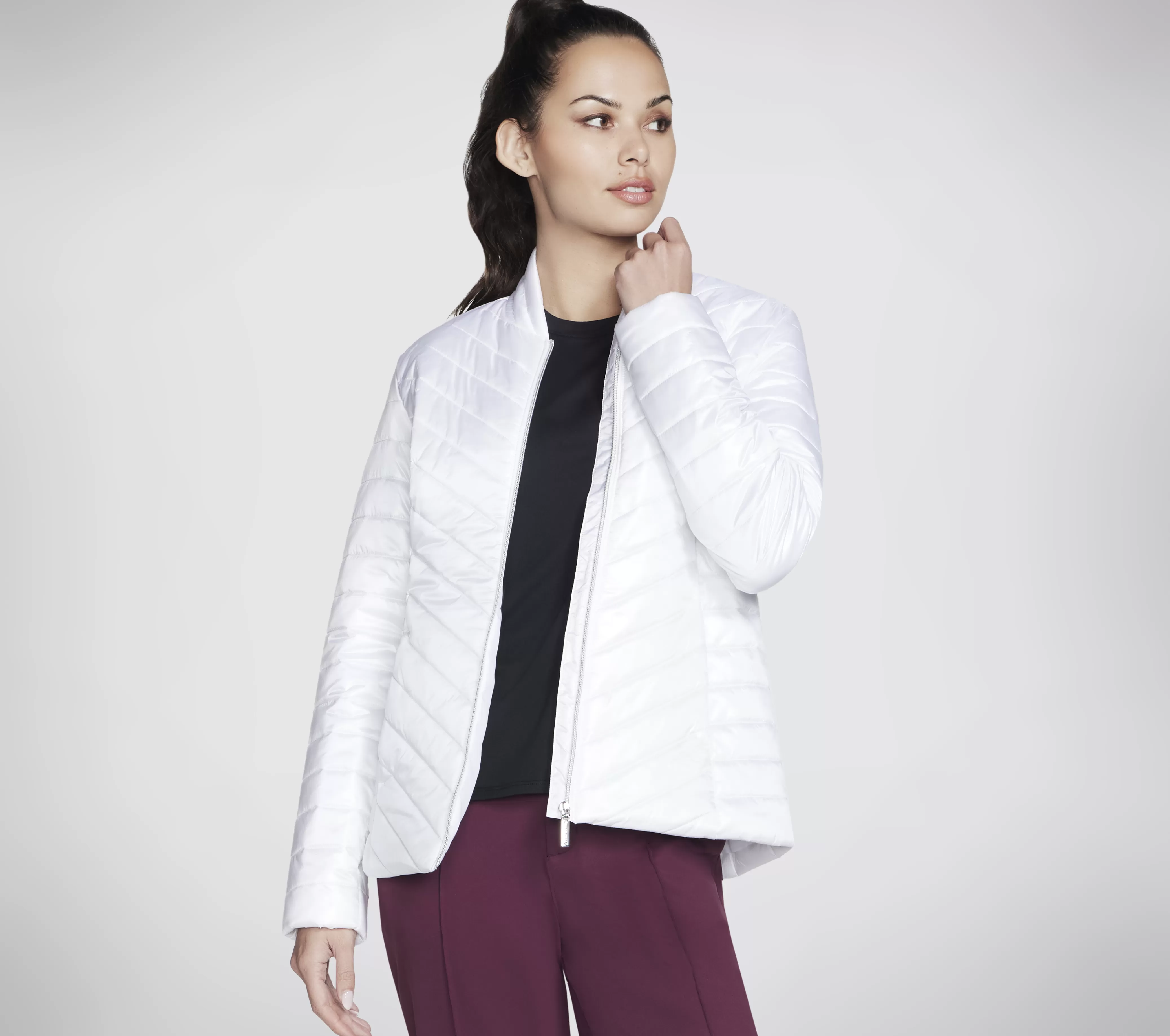 SKECHERS GO SHIELD Shine Jacket | Mujer Tops Y Partes De Arriba | Tops Y Partes De Arriba