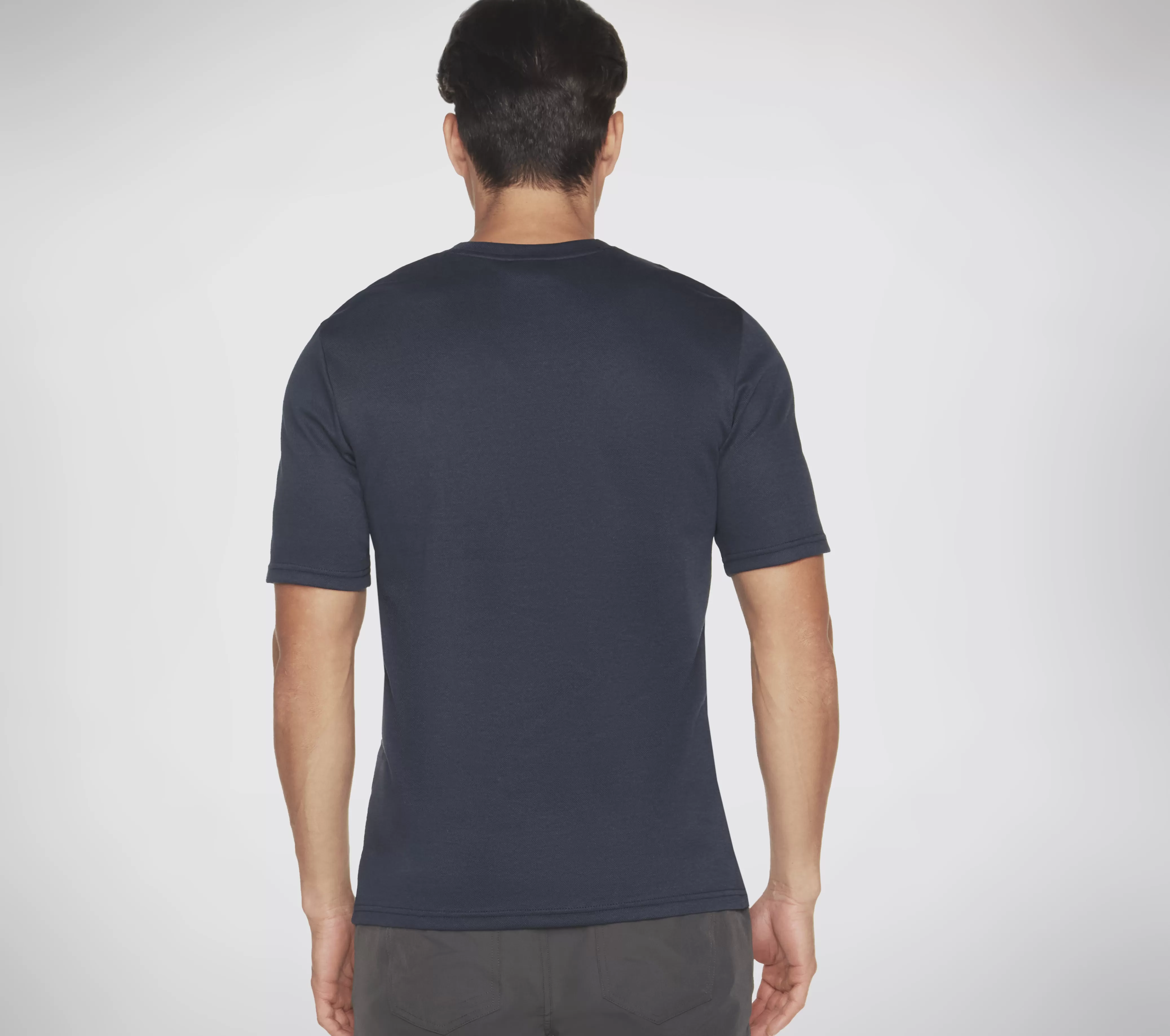 SKECHERS GOKNIT Pique Short Sleeve Henley | Hombre Partes De Arriba | Partes De Arriba