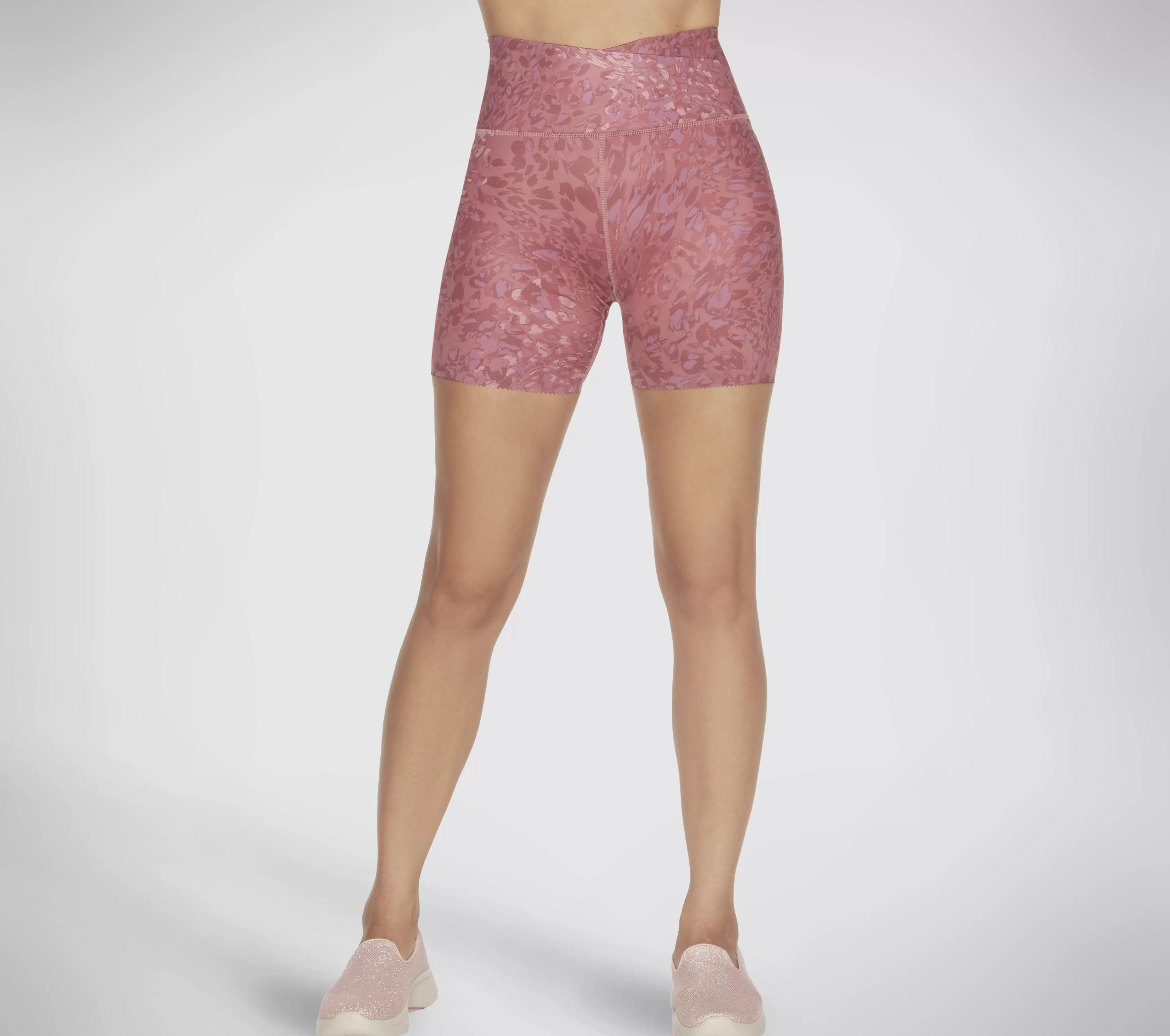 SKECHERS GOSCULPT Leopard 6 Inch Bike Short | Mujer Partes De Abajo | Partes De Abajo