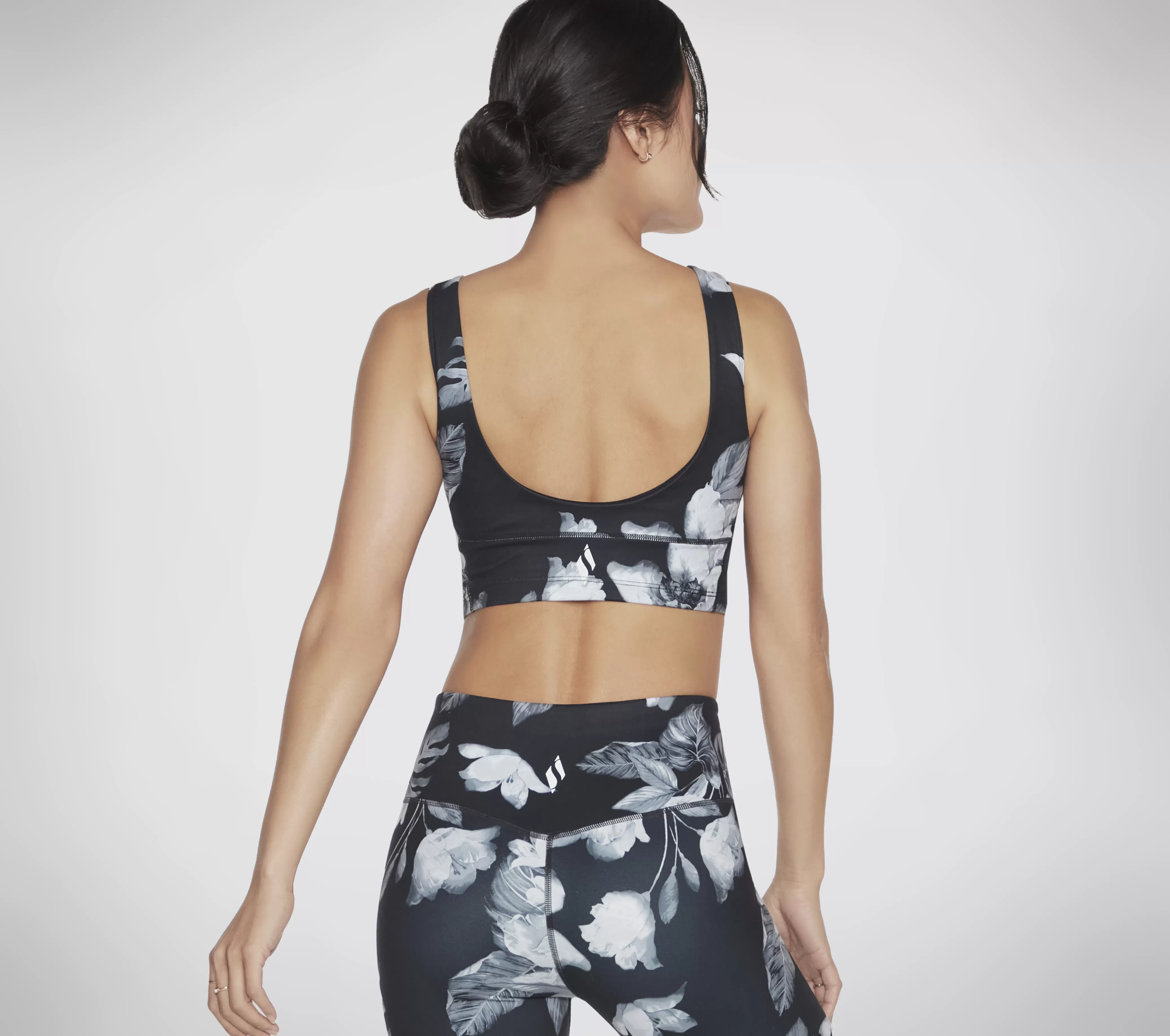 SKECHERS GOSCULPT Magnolia Dreams Longline Bra | Mujer Tops Y Partes De Arriba | Tops Y Partes De Arriba