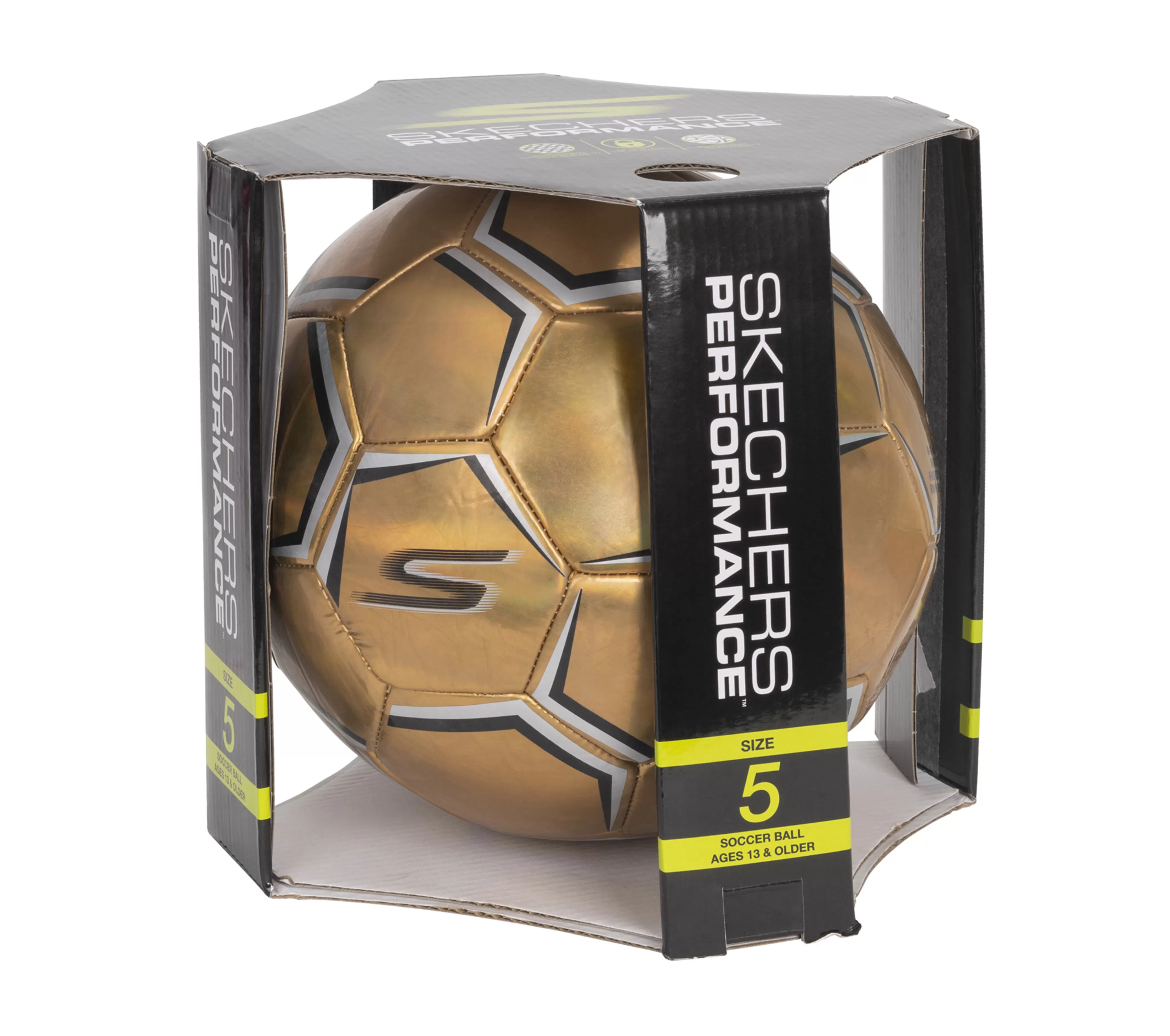 SKECHERS Hex Shadow Size 5 Soccer Ball | Niños/Mujer/Hombre Accesorios | Accesorios