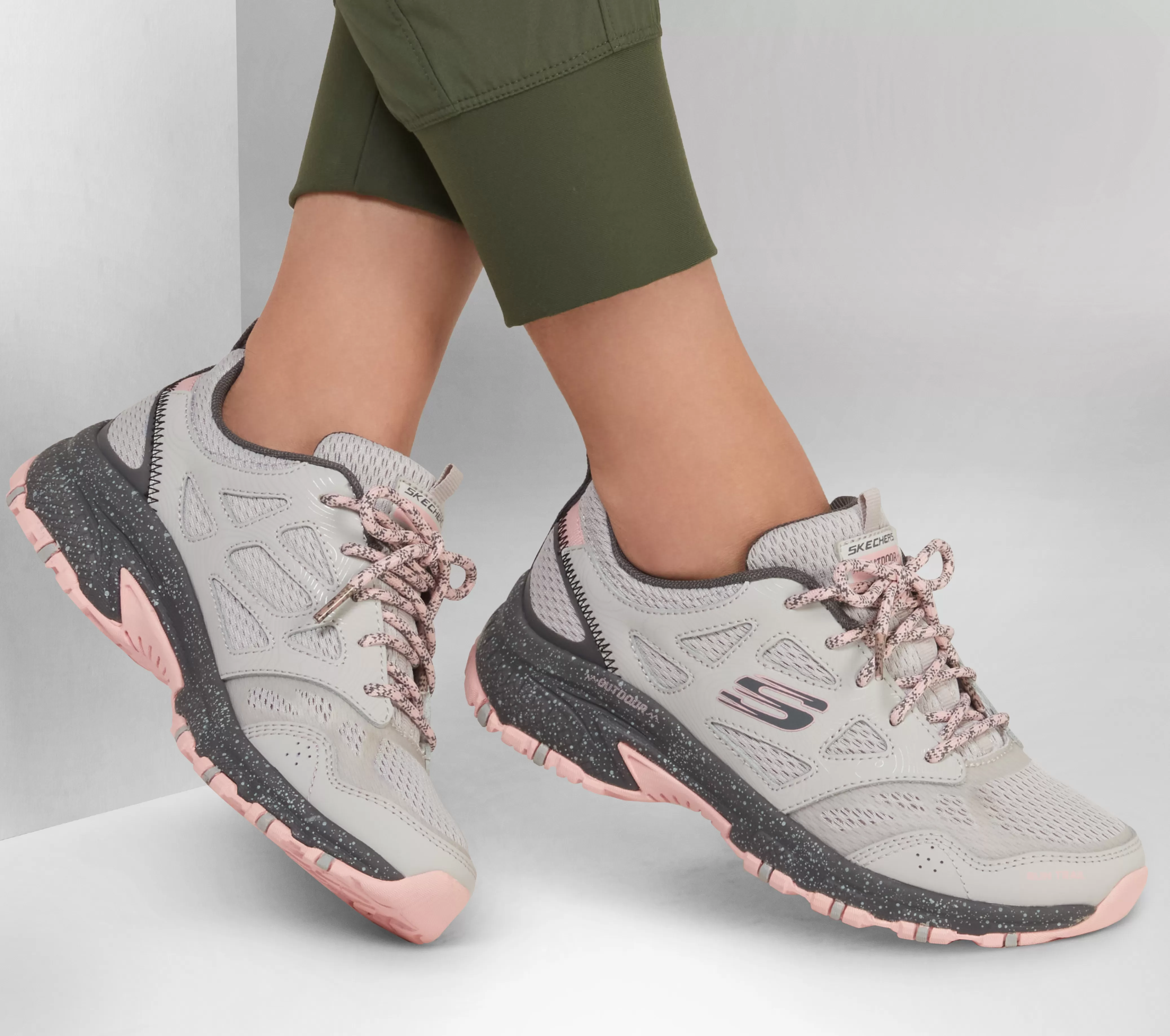 SKECHERS Hillcrest - Pure Escapade | Mujer Con Cordones | Zapatillas De Deporte