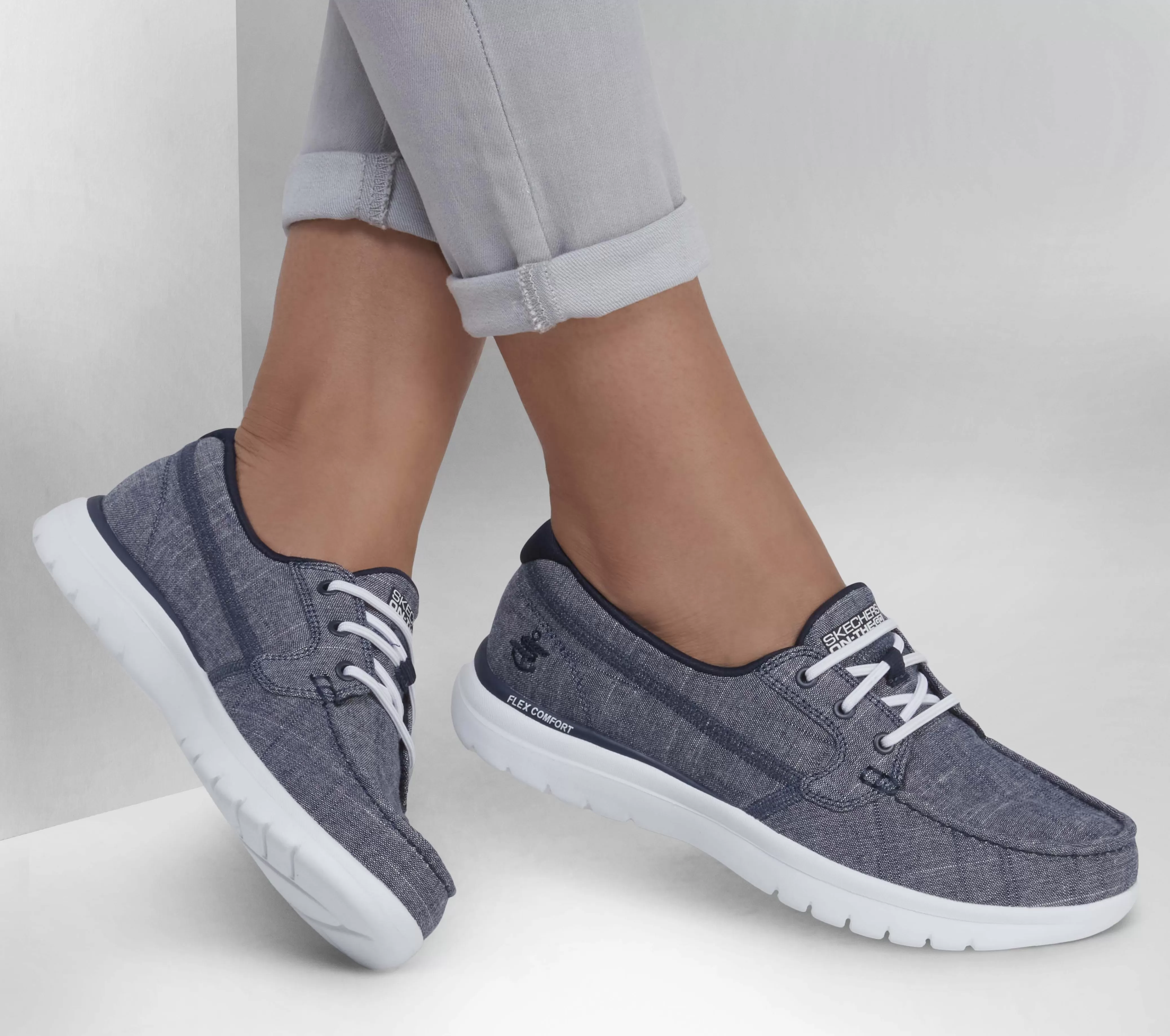 SKECHERS On-the-GO Flex - Ashore | Mujer Náuticos | Sin Cordones