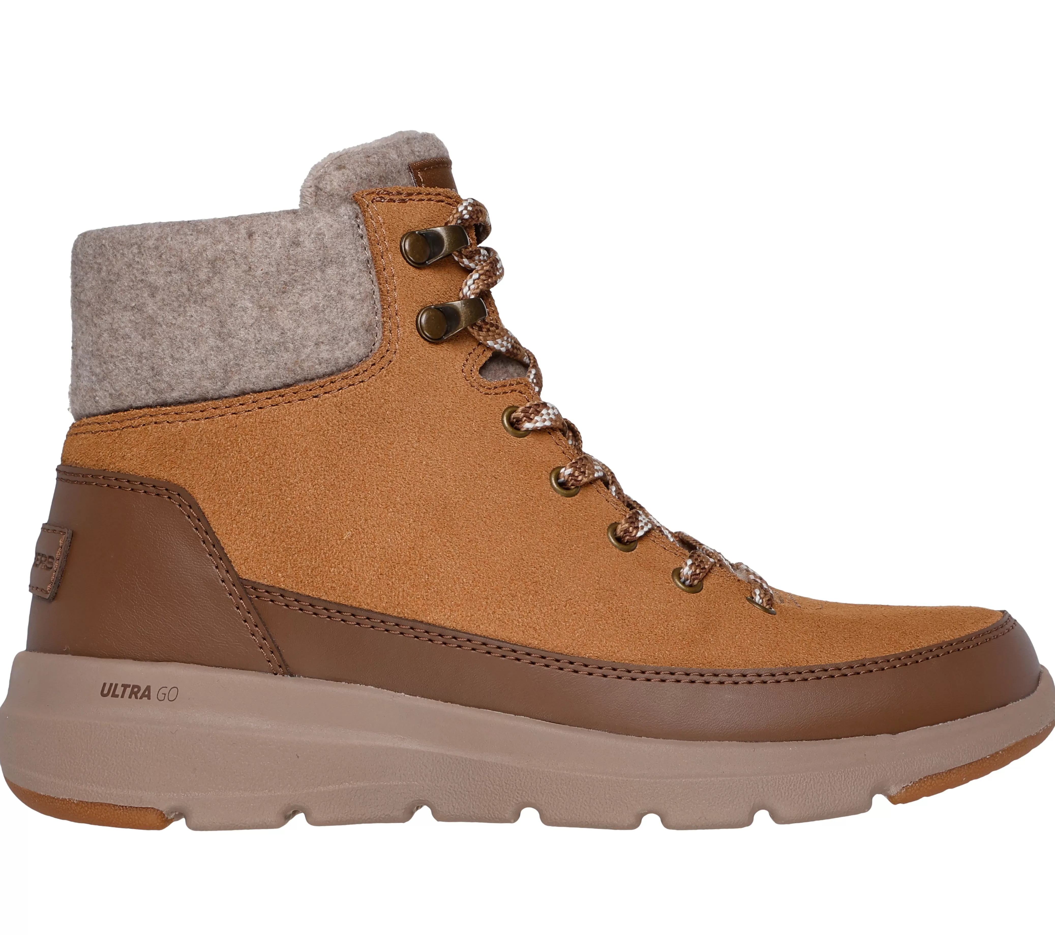 SKECHERS On-the-GO Glacial Ultra - Tahoe | Mujer Botas | Con Cordones