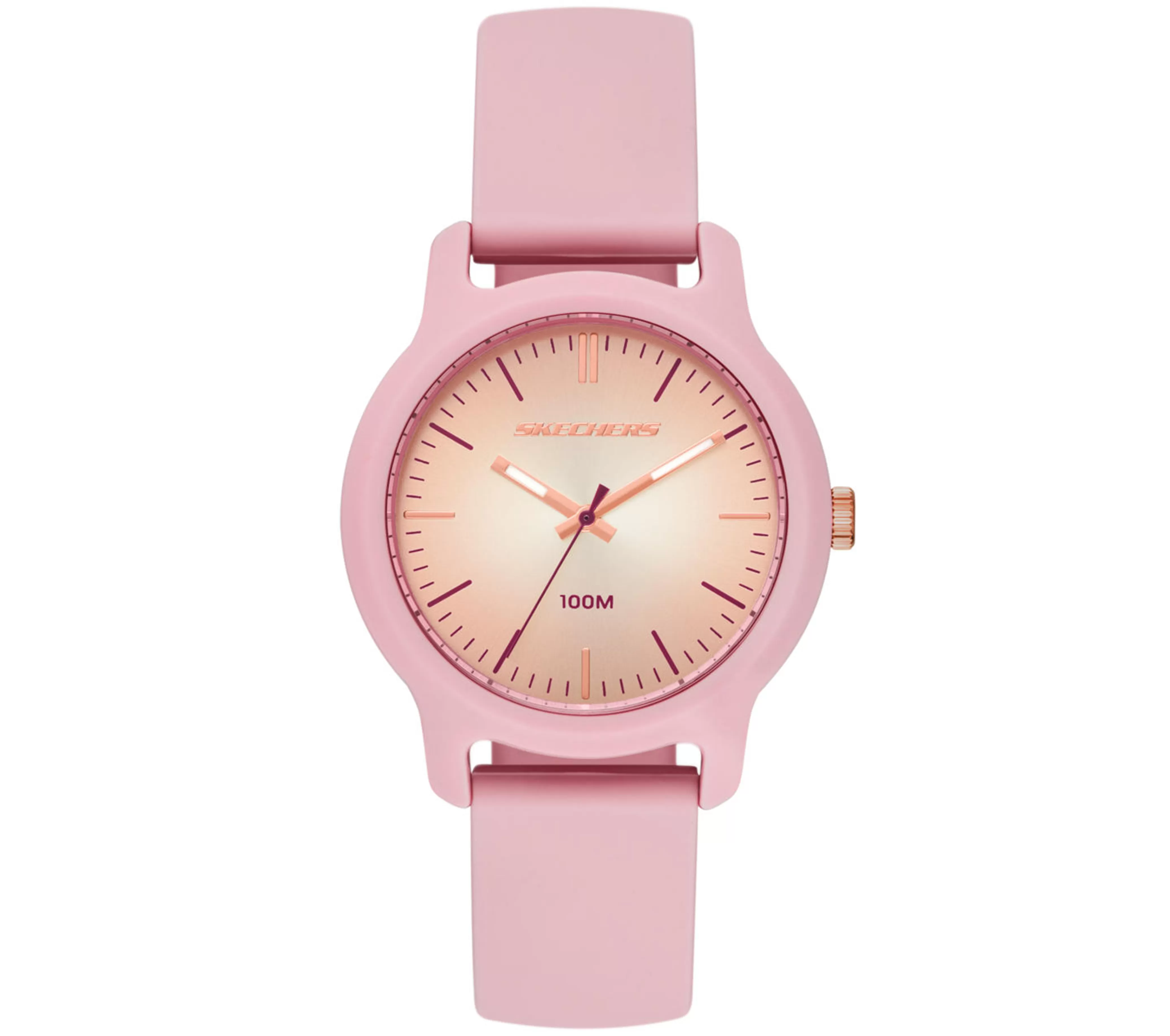 SKECHERS Ostrom Gold Pink Burg Watch | Mujer Relojes | Accesorios