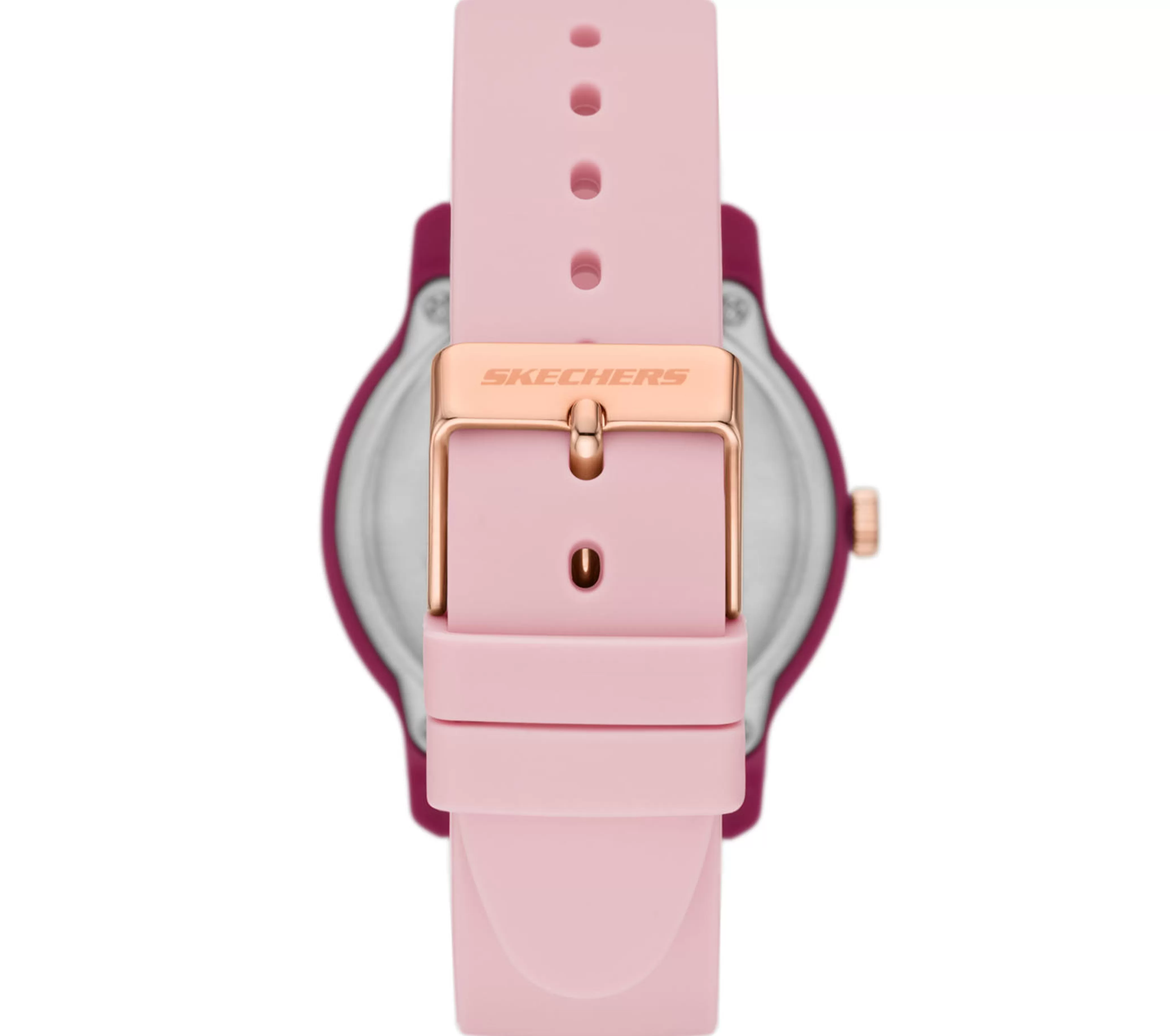 SKECHERS Ostrom Gold Pink Burg Watch | Mujer Relojes | Accesorios