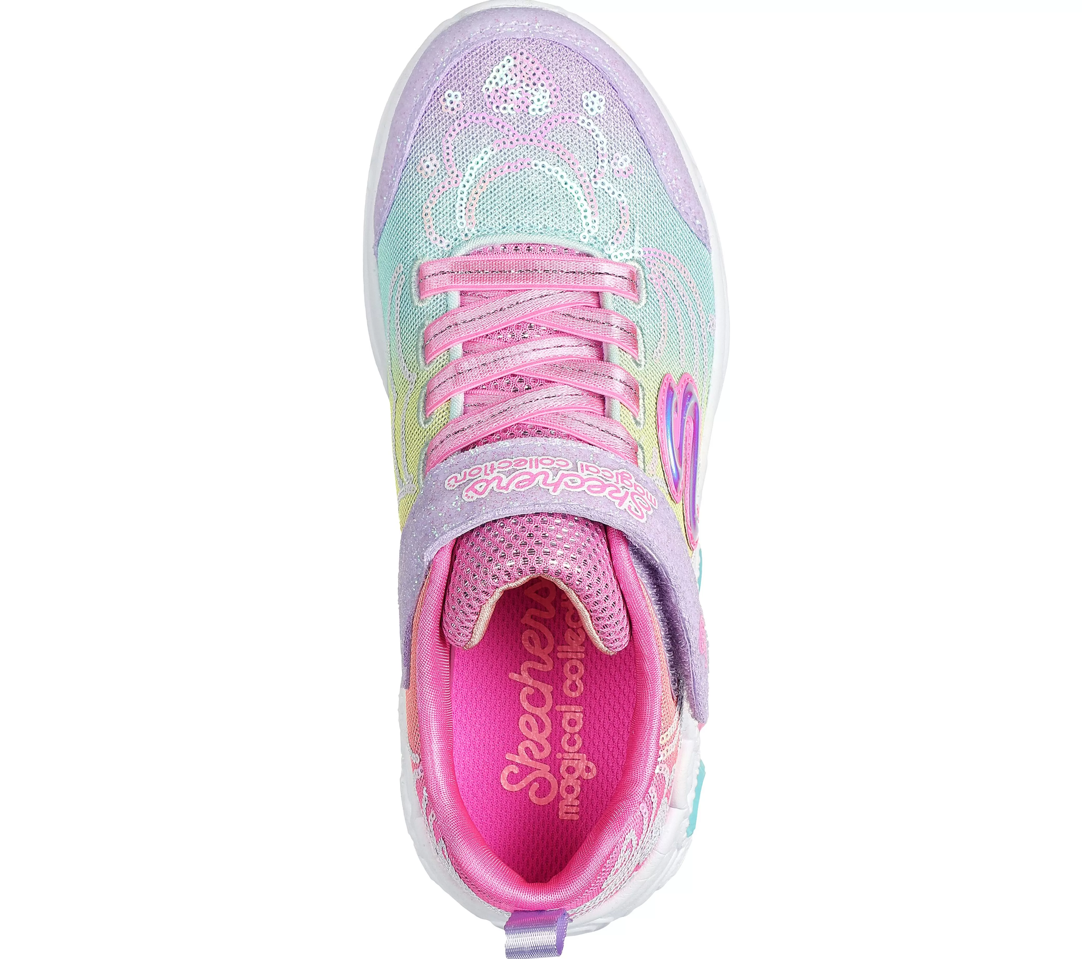 SKECHERS Princess Wishes | Niños Sin Cordones | Con Luces