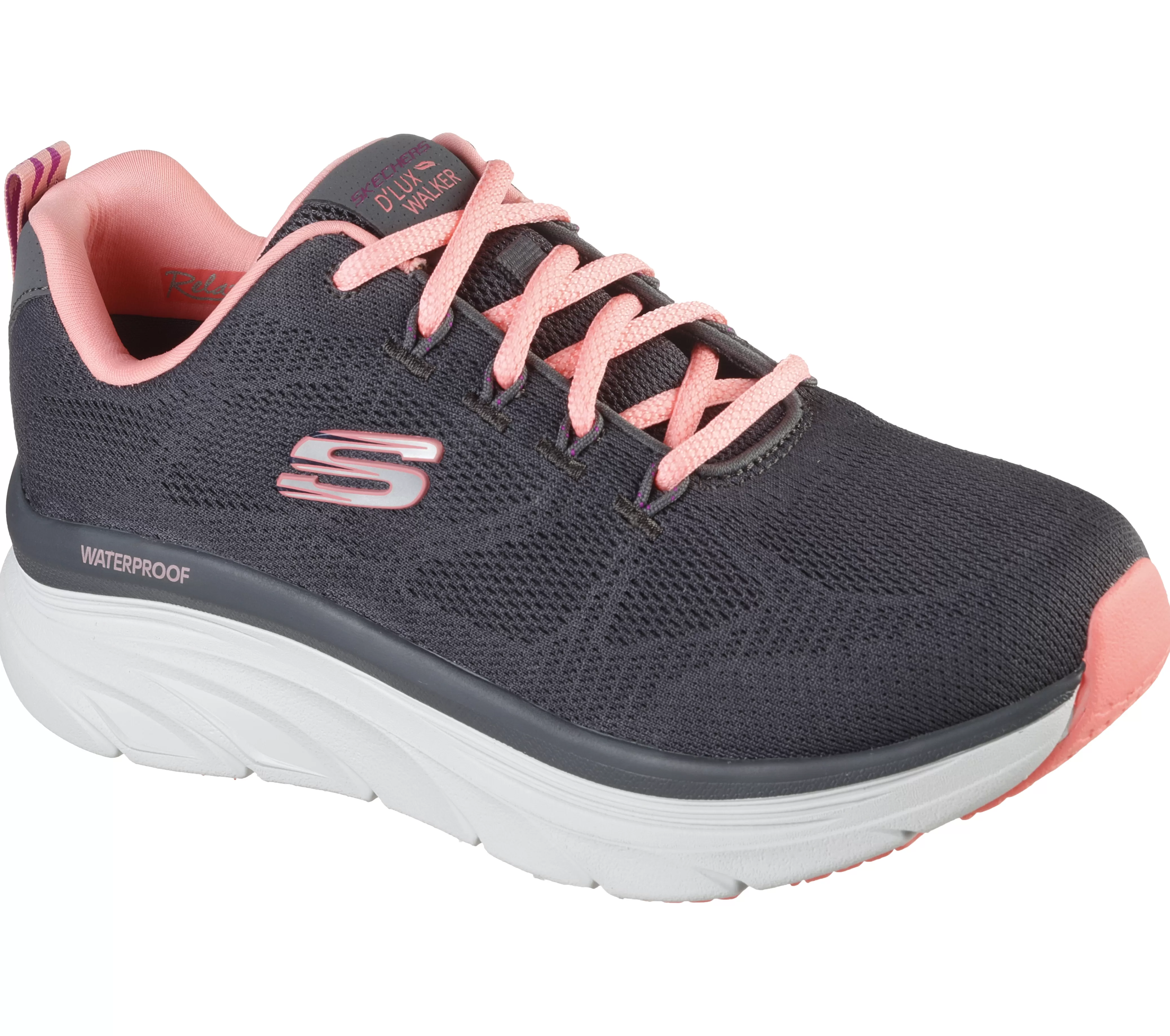 SKECHERS Relaxed Fit: D'Lux Walker - Get Oasis | Mujer Con Cordones | Zapatillas De Deporte