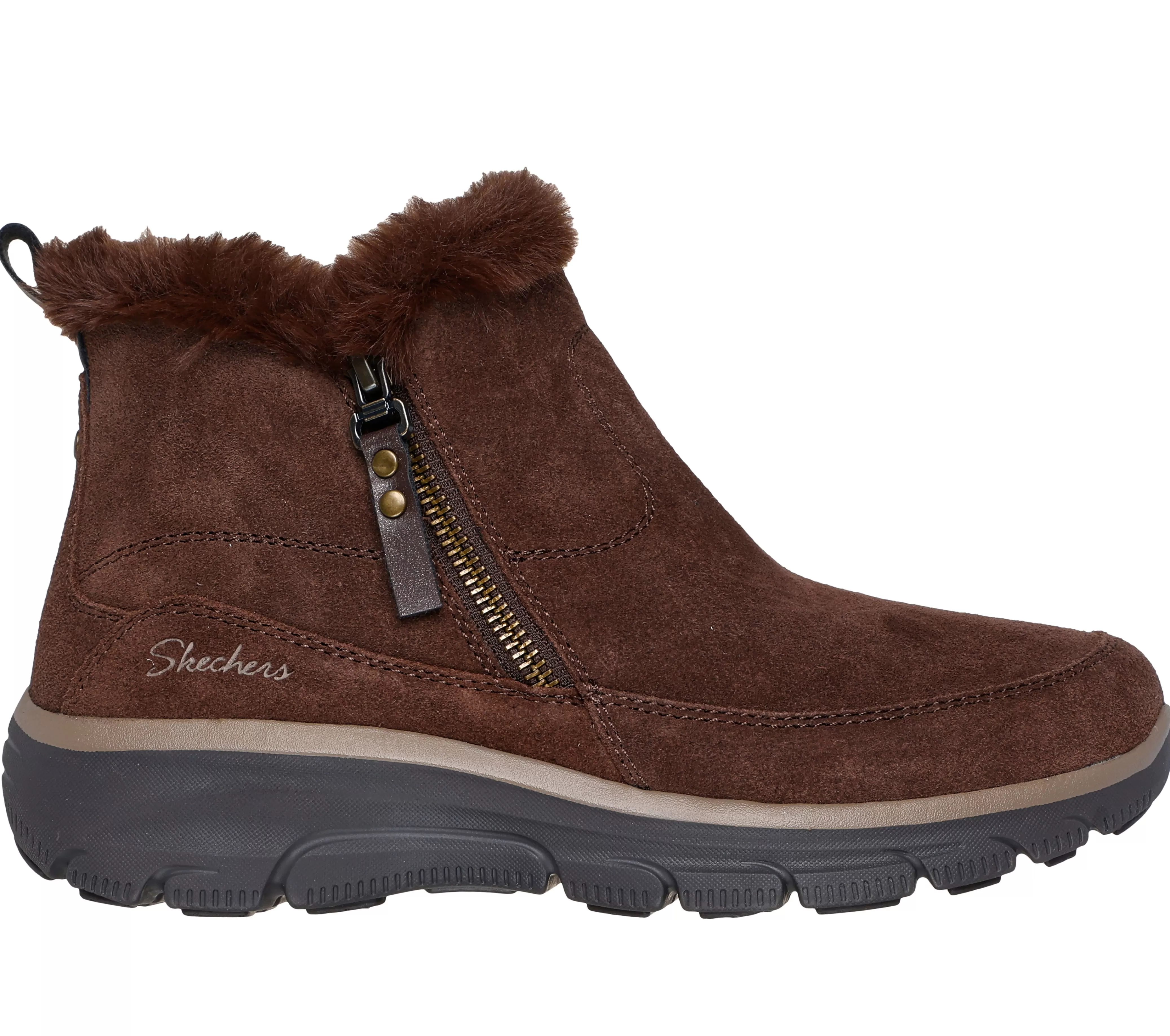 SKECHERS Relaxed Fit: Easy Going - Cool Zip! | Mujer Botas