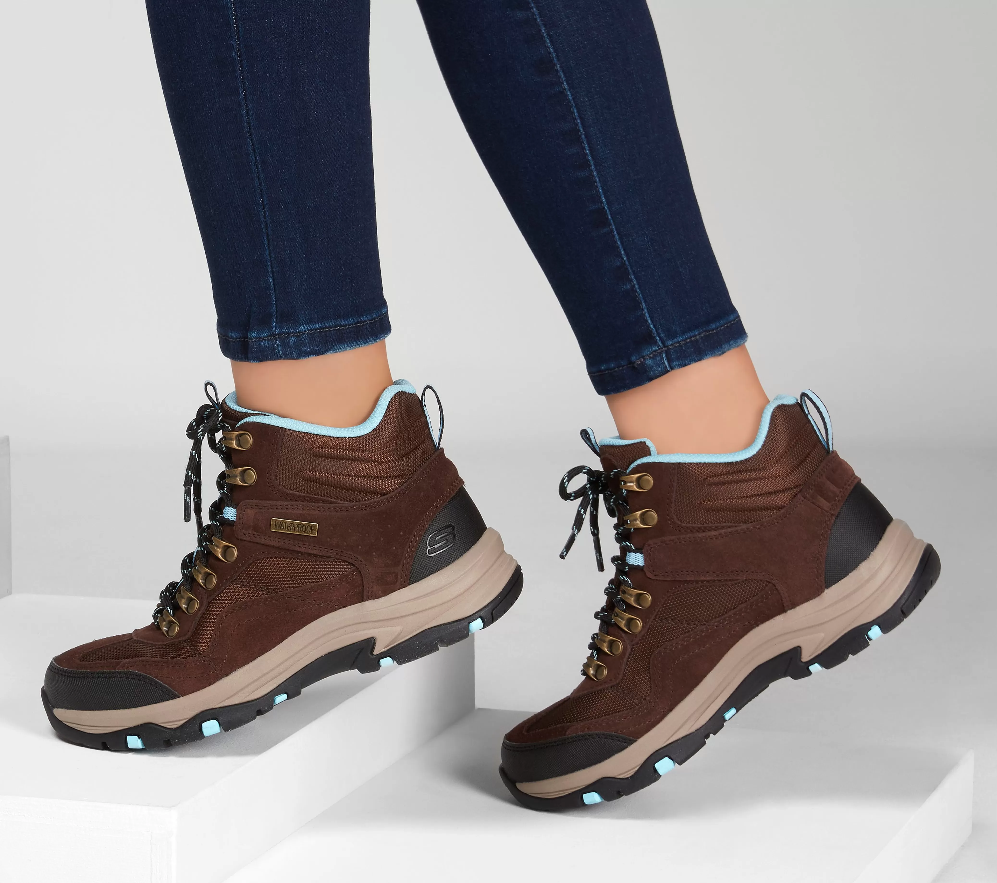 SKECHERS Relaxed Fit: Trego - Base Camp | Mujer Con Cordones | Botas