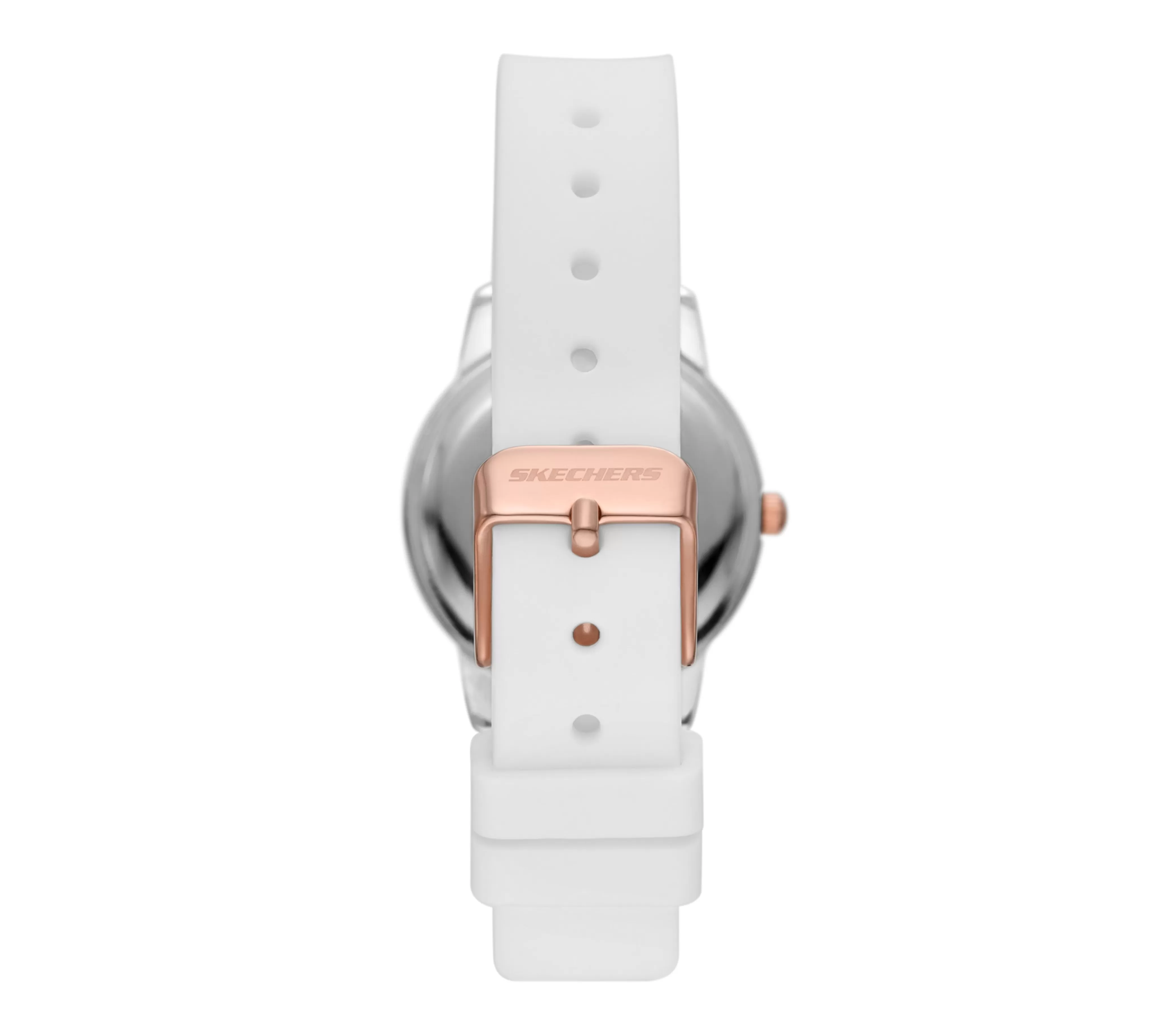 SKECHERS Scalloped Bezel White Watch | Mujer Relojes | Accesorios