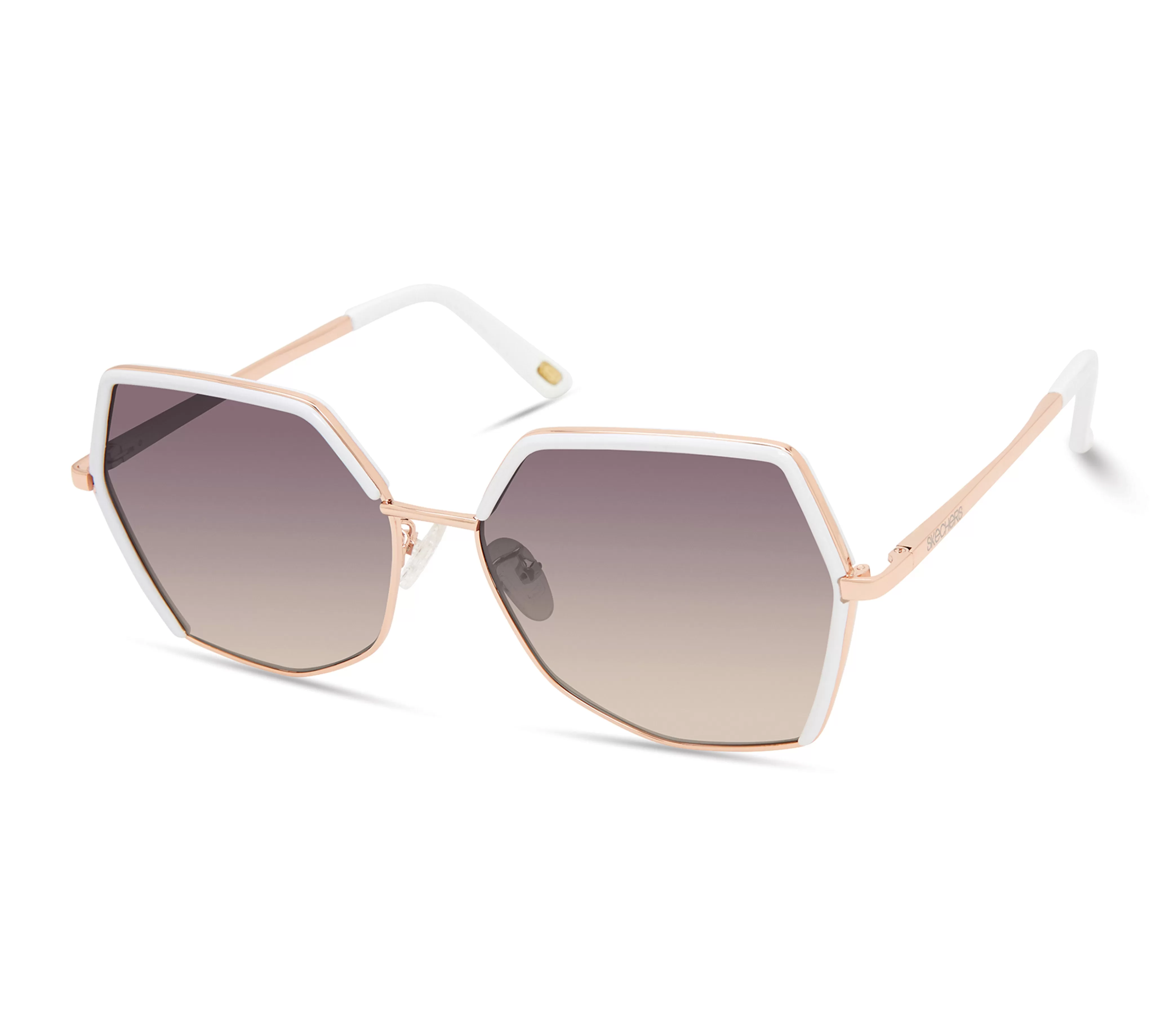 SKECHERS Semi-Rimless Geometric Sunglasses | Mujer Gafas De Sol | Accesorios