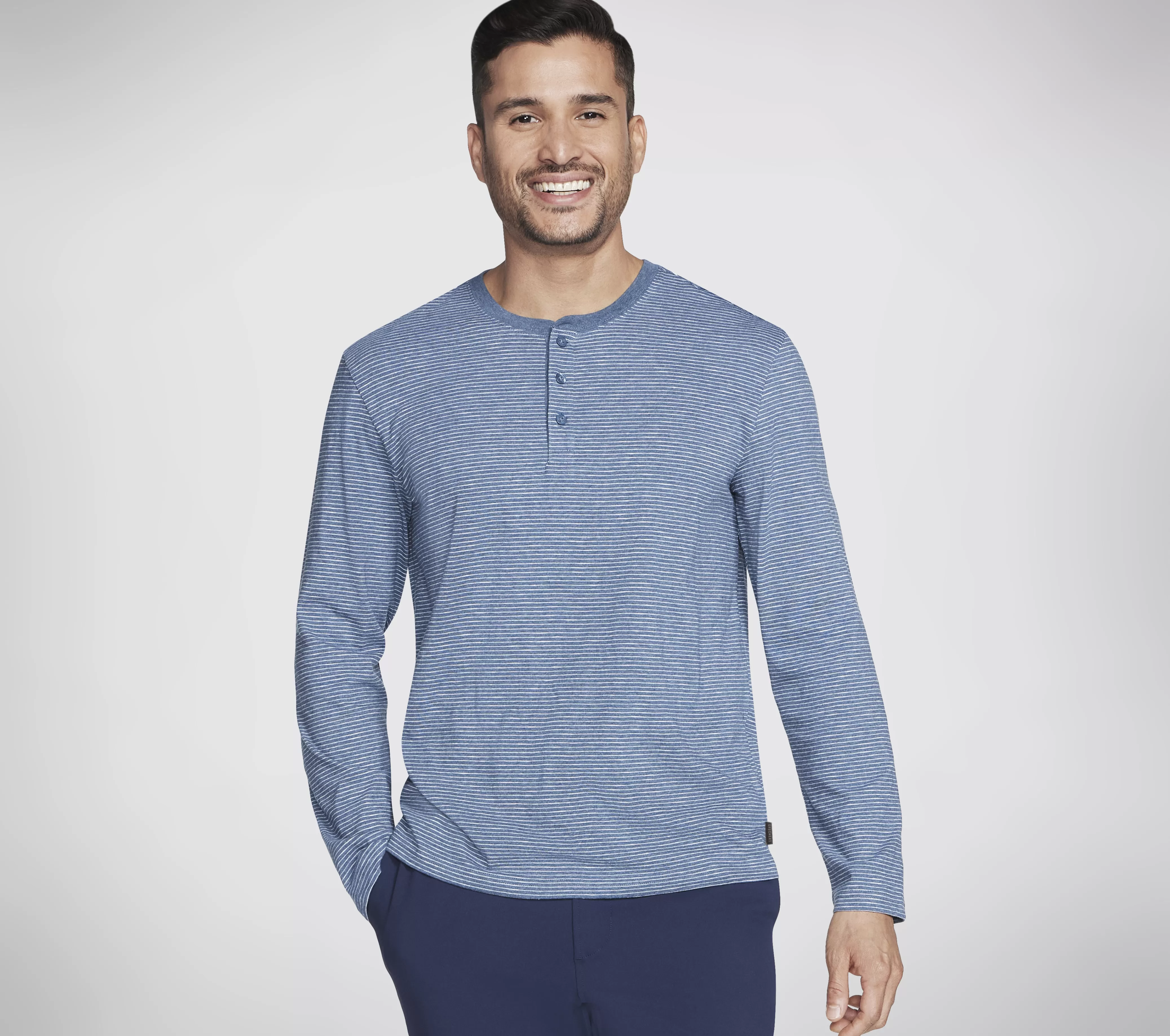 SKECHERS Skech Jersey Henley | Hombre Partes De Arriba | Partes De Arriba