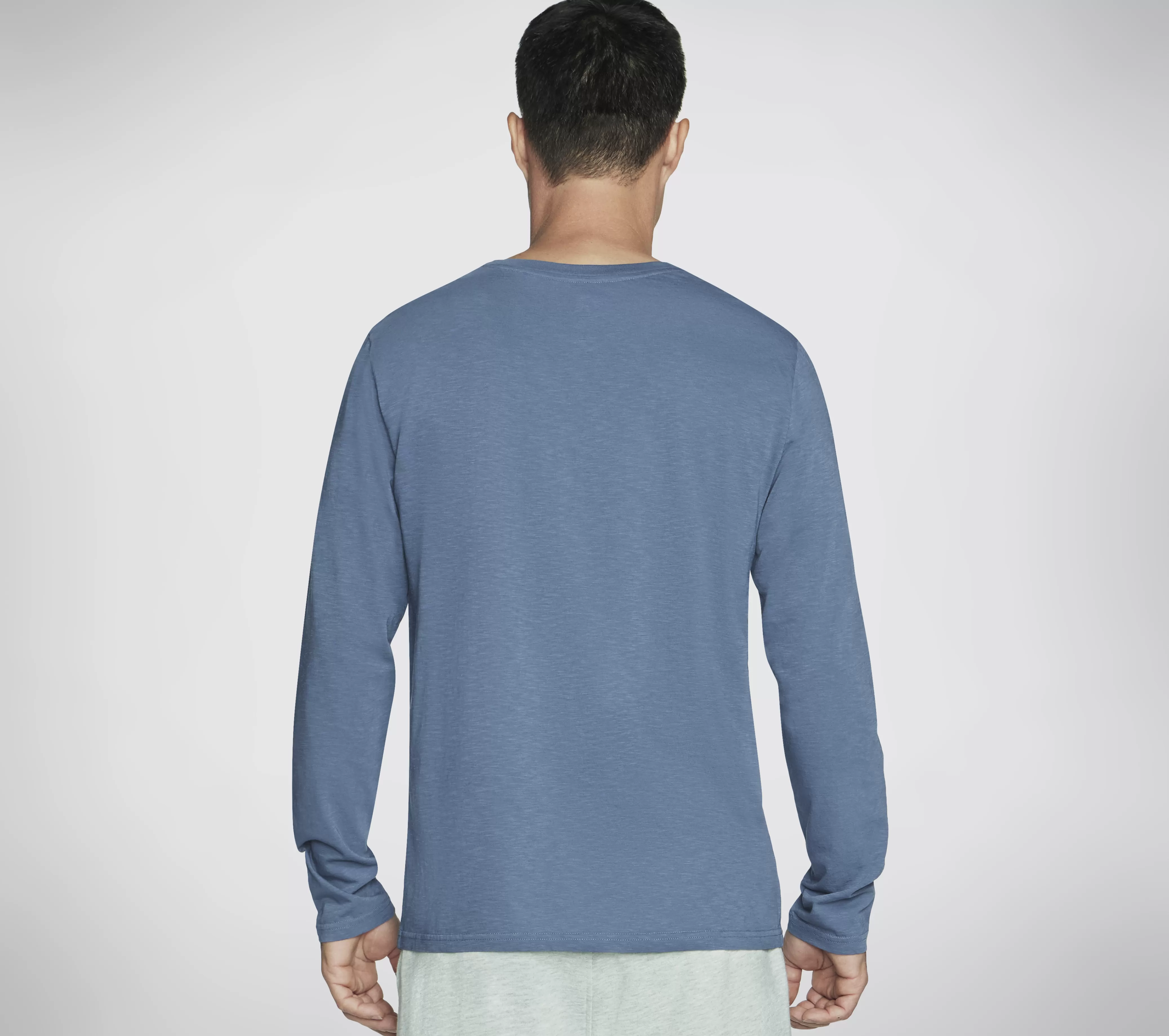 SKECHERS SKECH-BREEZE Slub L/S Henley | Hombre Partes De Arriba | Partes De Arriba