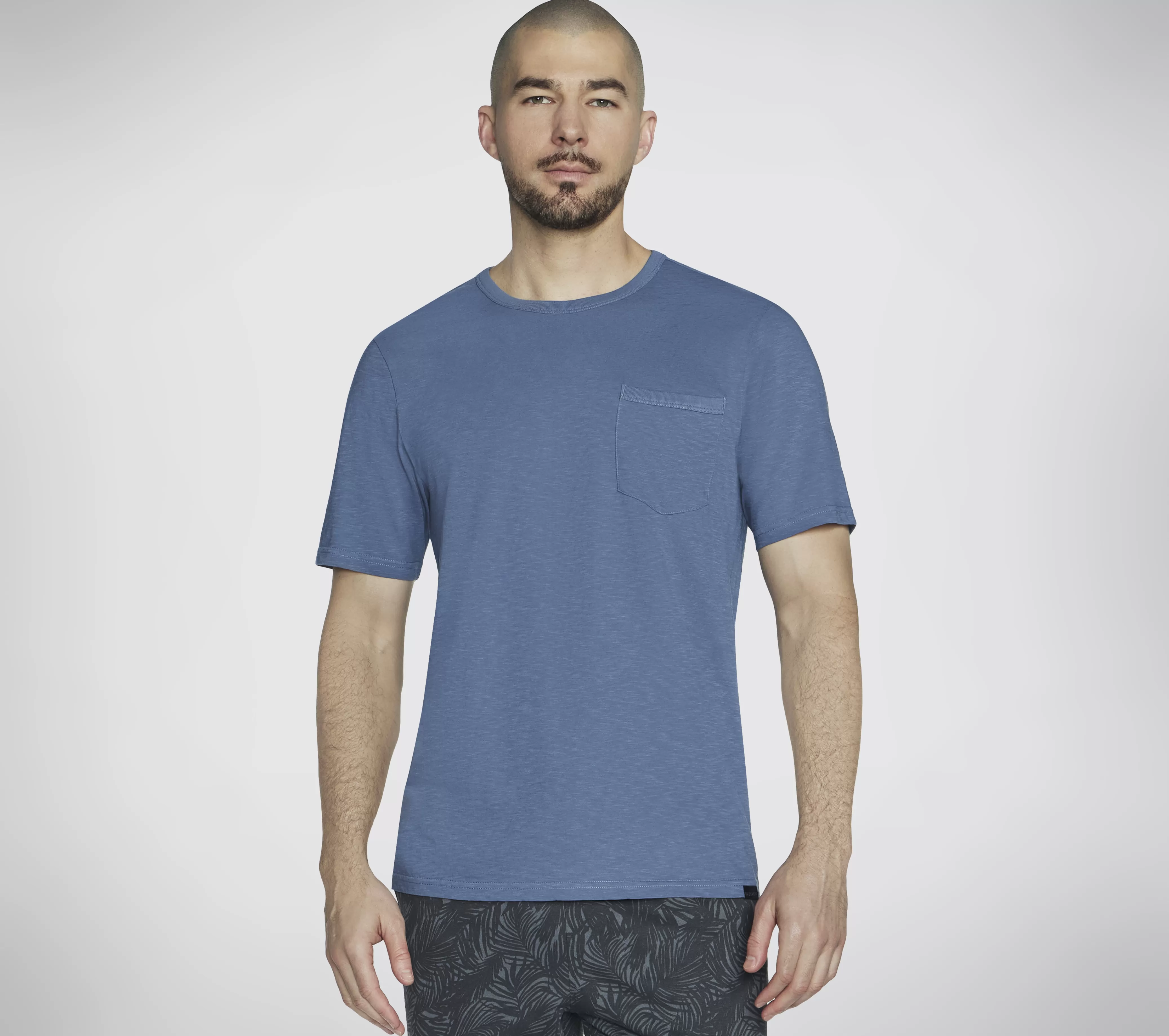 SKECHERS SKECH-BREEZE Slub Pocket Tee | Hombre Partes De Arriba | Partes De Arriba