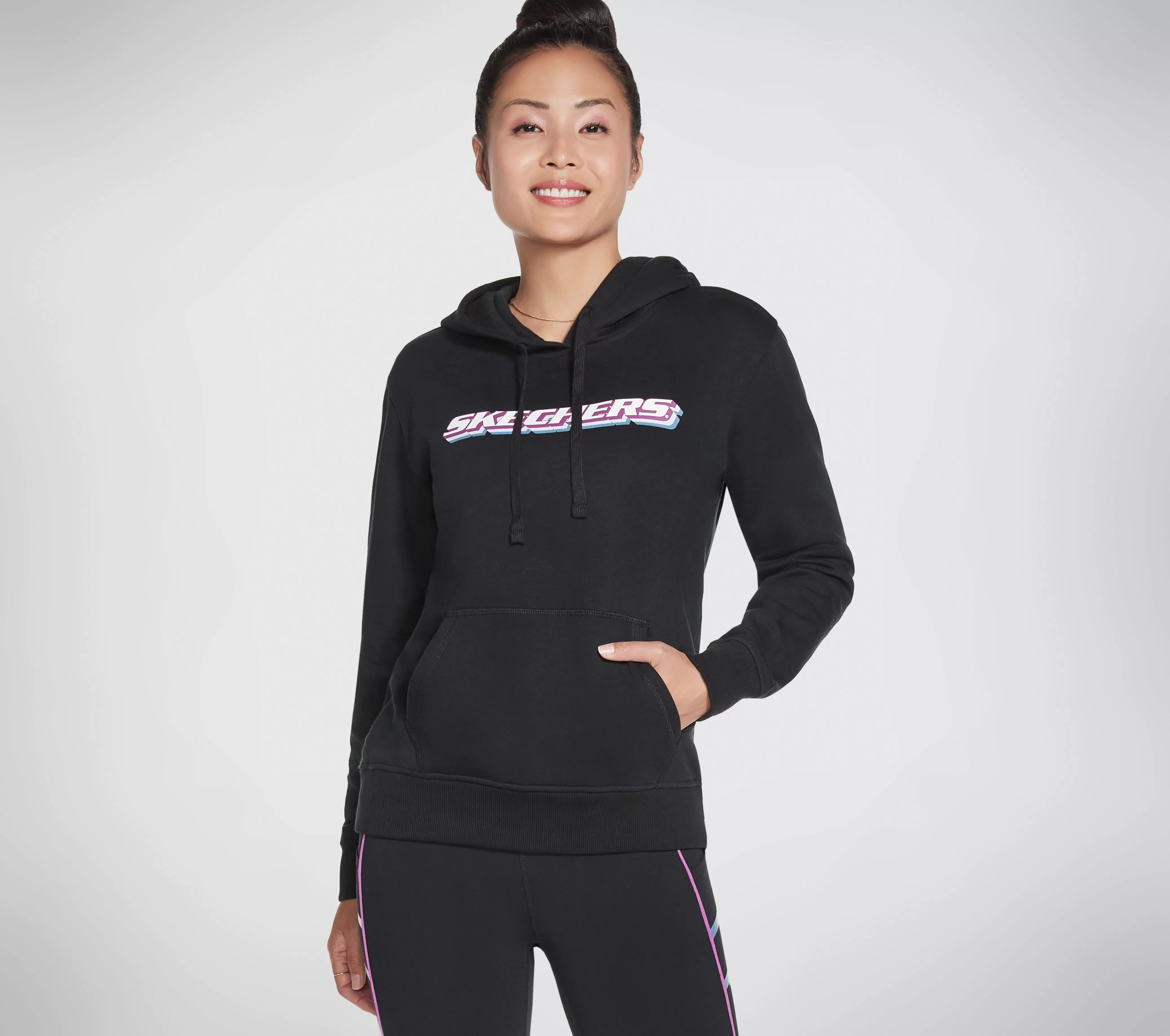 SKECHERS Apparel Block Heritage Pullover Hoodie | Mujer Tops Y Partes De Arriba | Tops Y Partes De Arriba