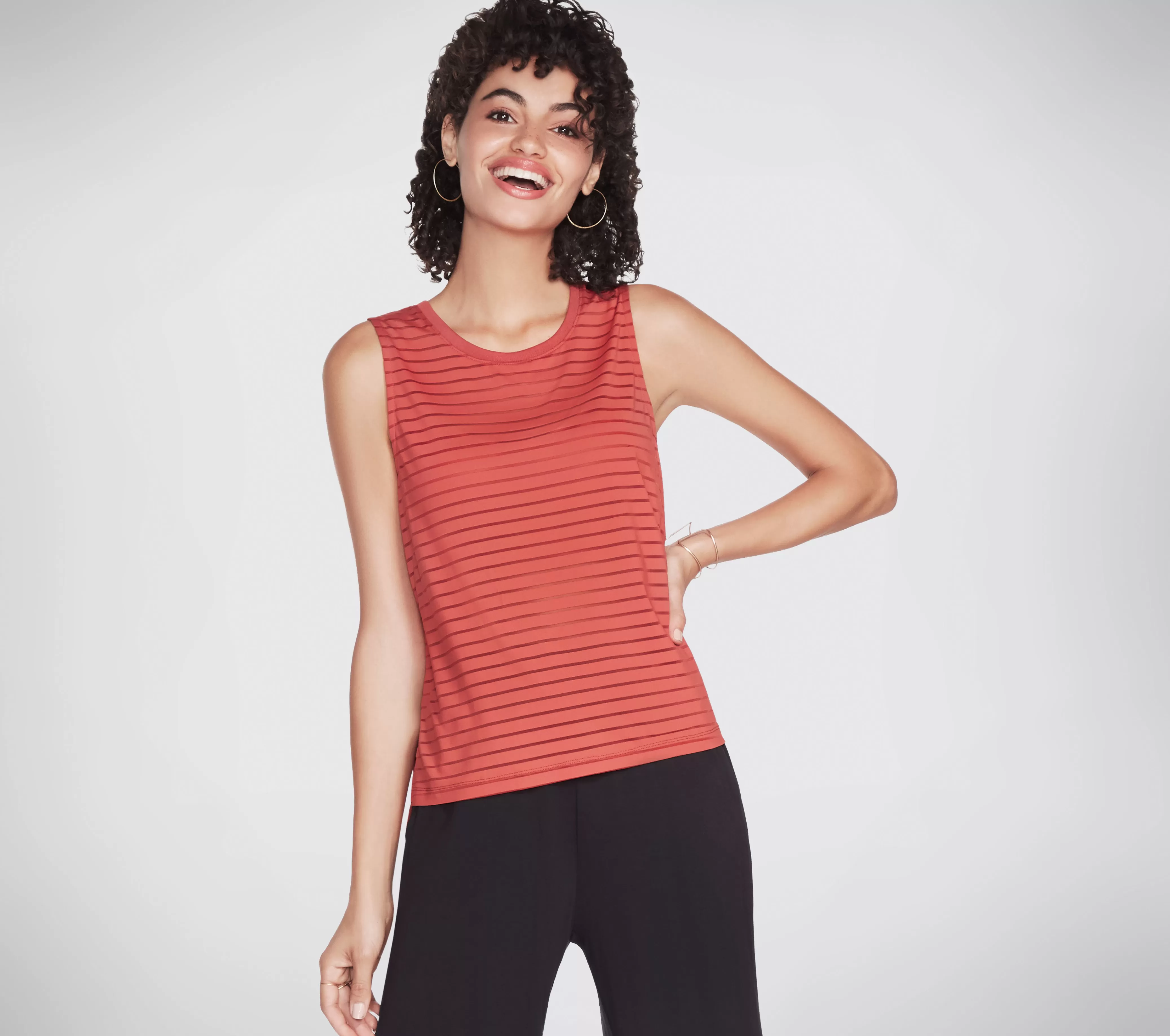 SKECHERS Apparel Exploration Shadow Tank Top | Mujer Tops Y Partes De Arriba | Tops Y Partes De Arriba