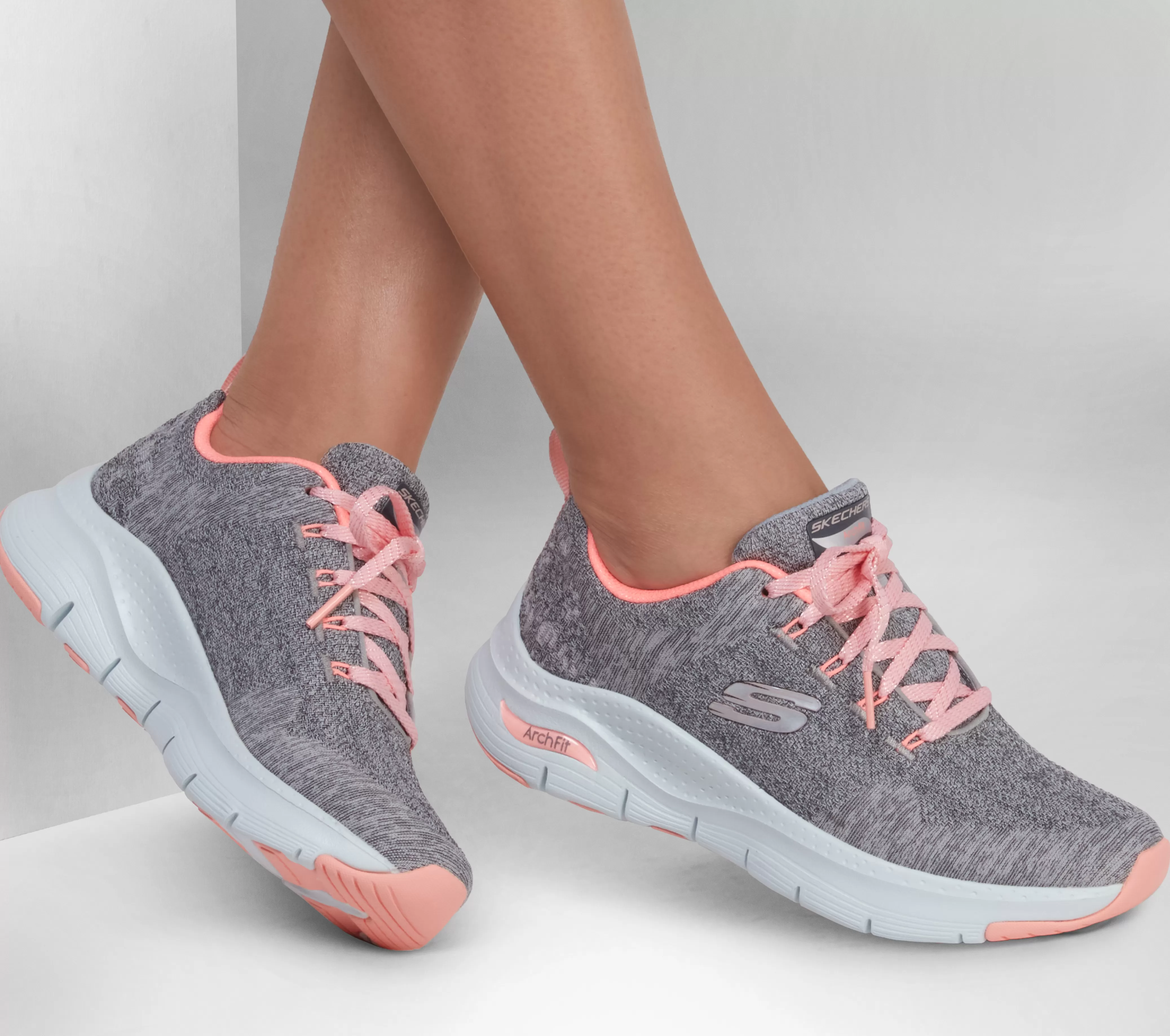 SKECHERS Arch Fit - Comfy Wave | Mujer Con Cordones | Zapatillas Casual