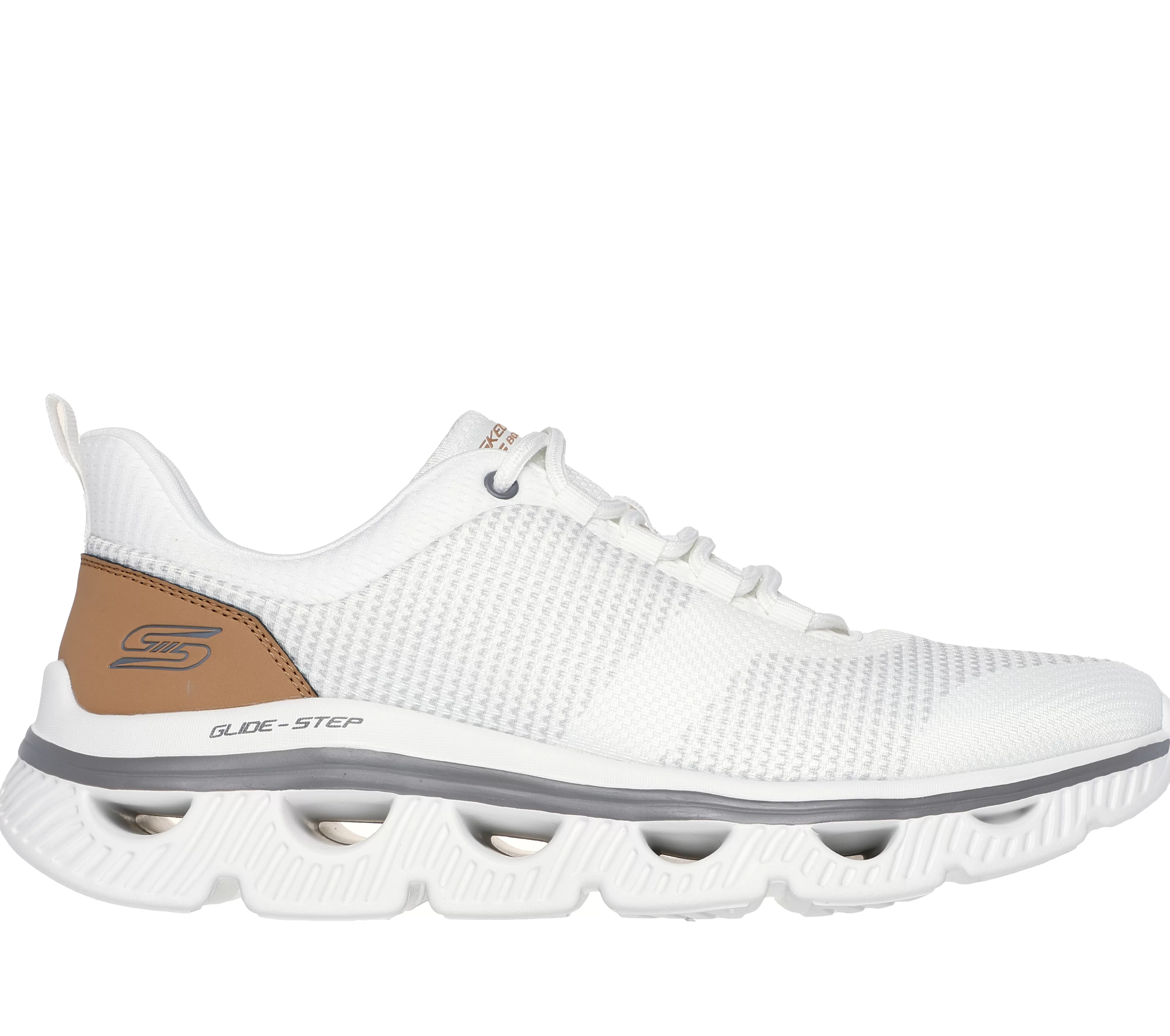 SKECHERS BOBS Sport Arc Waves - Slick Move | Hombre Con Cordones | Zapatillas De Deporte