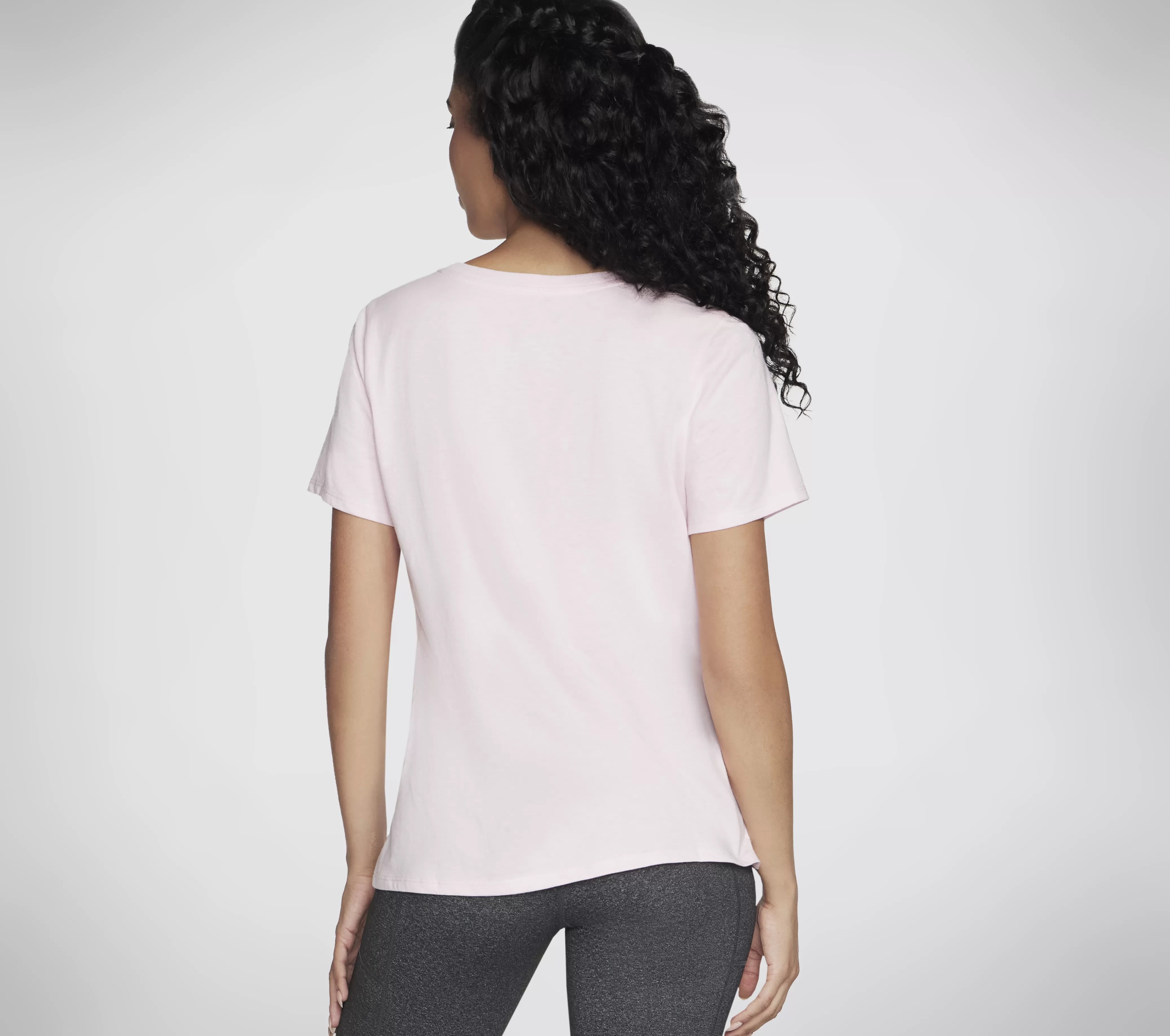 SKECHERS Metallic Logo Tee | Mujer Tops Y Partes De Arriba | Tops Y Partes De Arriba