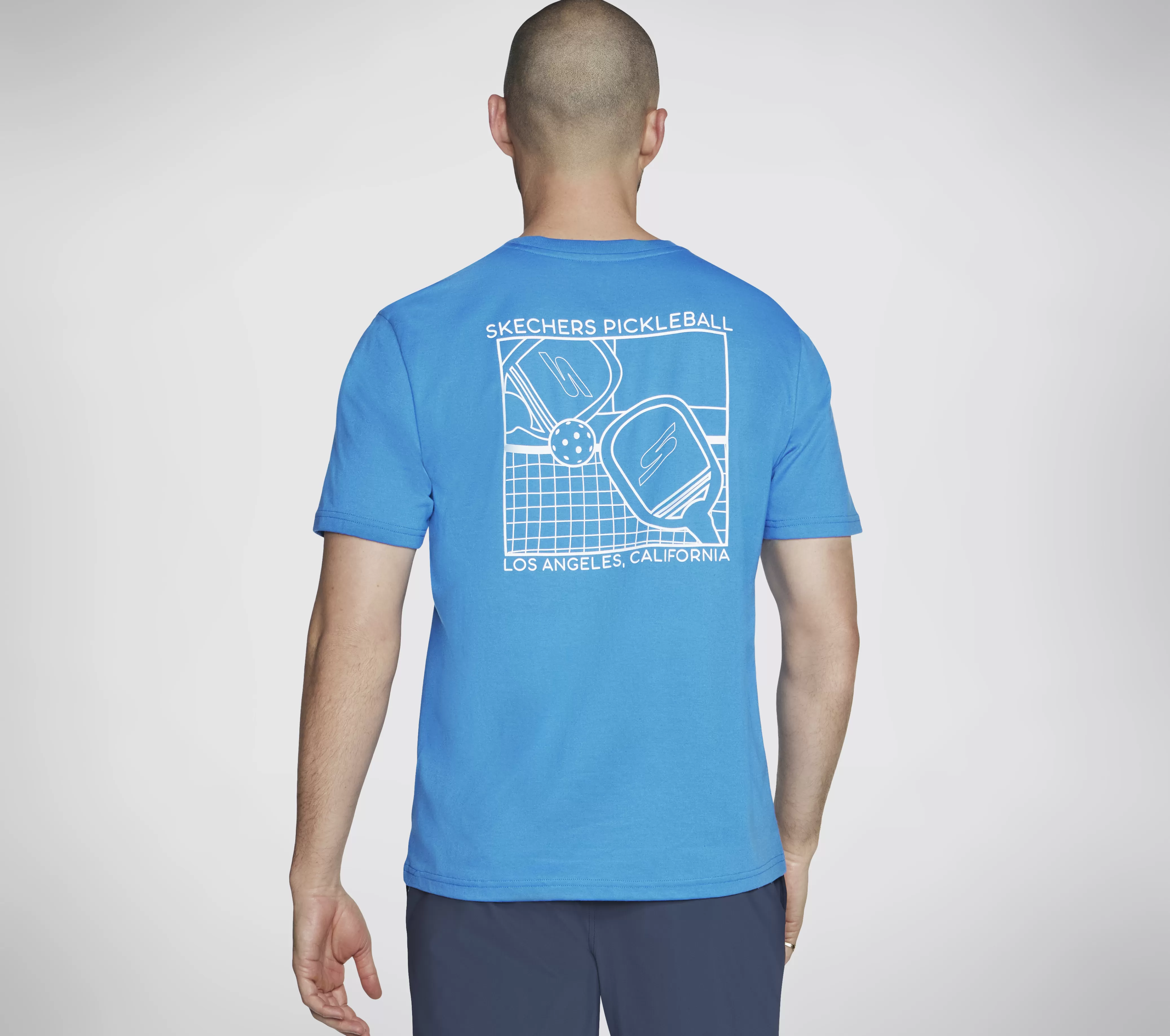 SKECHERS Pickleball Tee | Hombre Partes De Arriba | Partes De Arriba