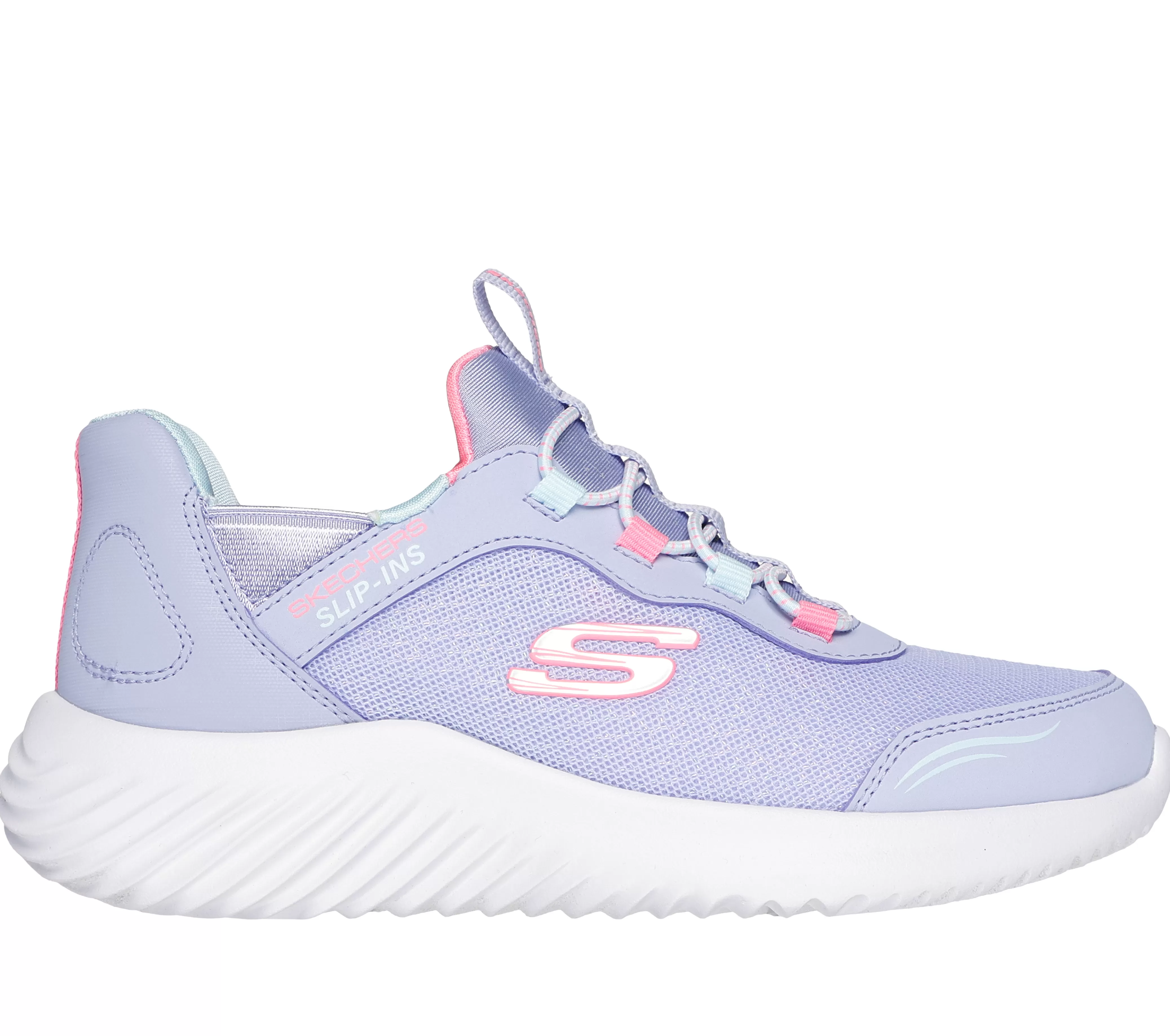 SKECHERS Slip-ins: Bounder - Simple Cute | Niños Hands Free Slip-Ins | Zapatillas