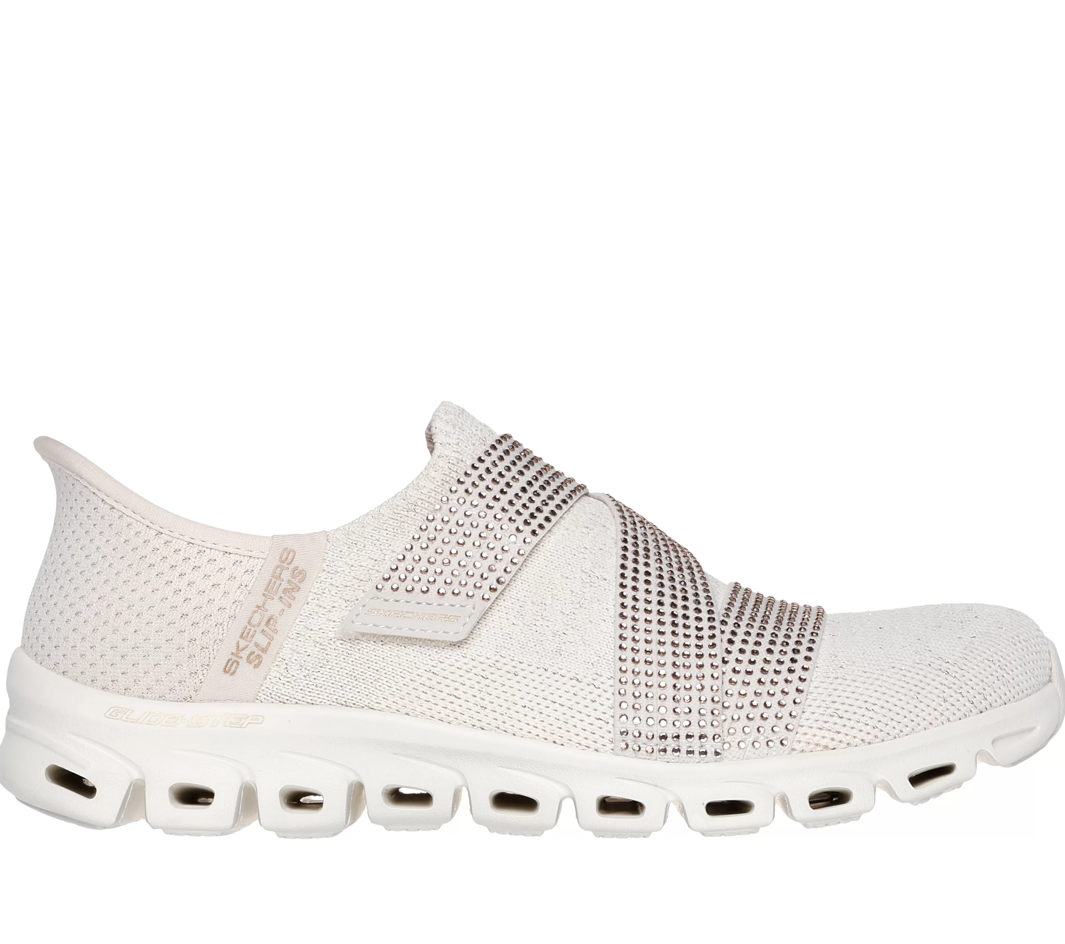 SKECHERS Slip-ins: Glide-Step - High Shine | Mujer Sin Cordones | Hands Free Slip-Ins