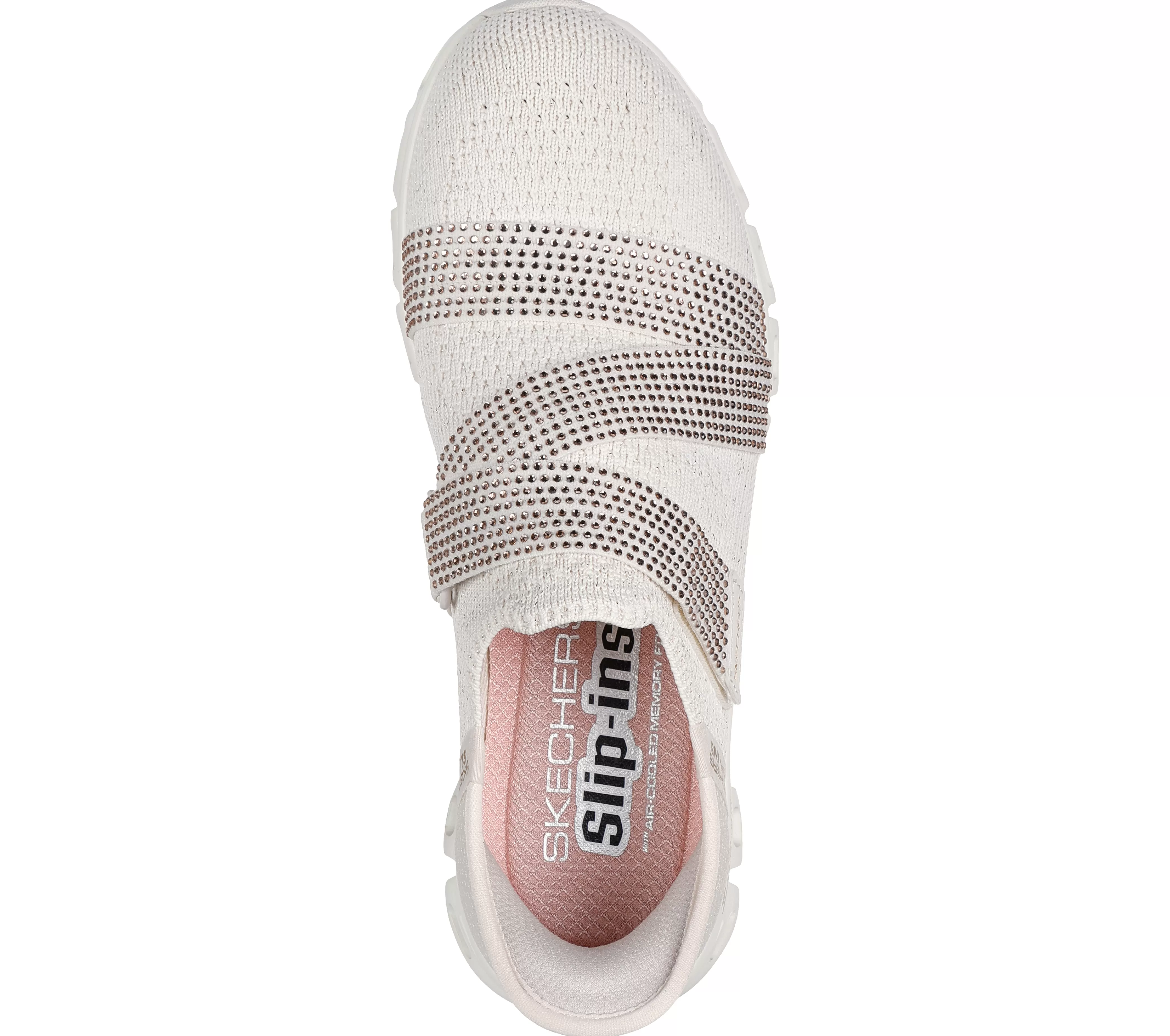 SKECHERS Slip-ins: Glide-Step - High Shine | Mujer Sin Cordones | Hands Free Slip-Ins